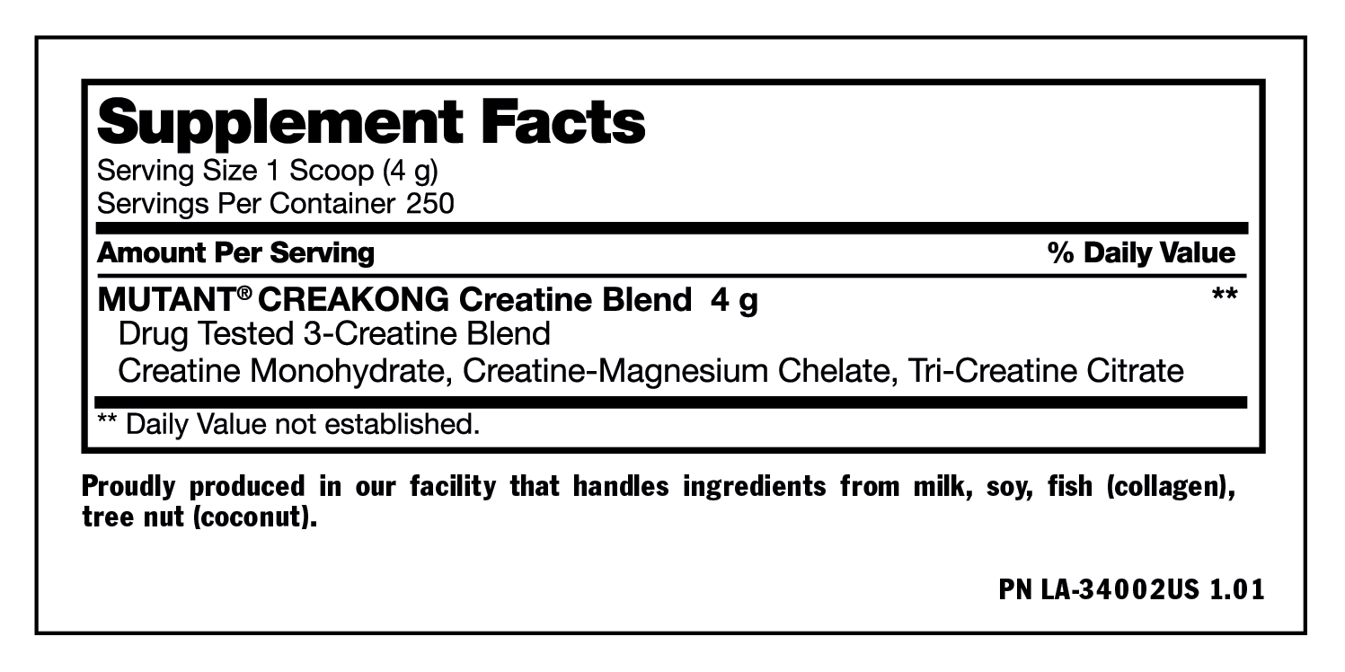 Mutant Creakong  - Advanced Creatine Multiplier