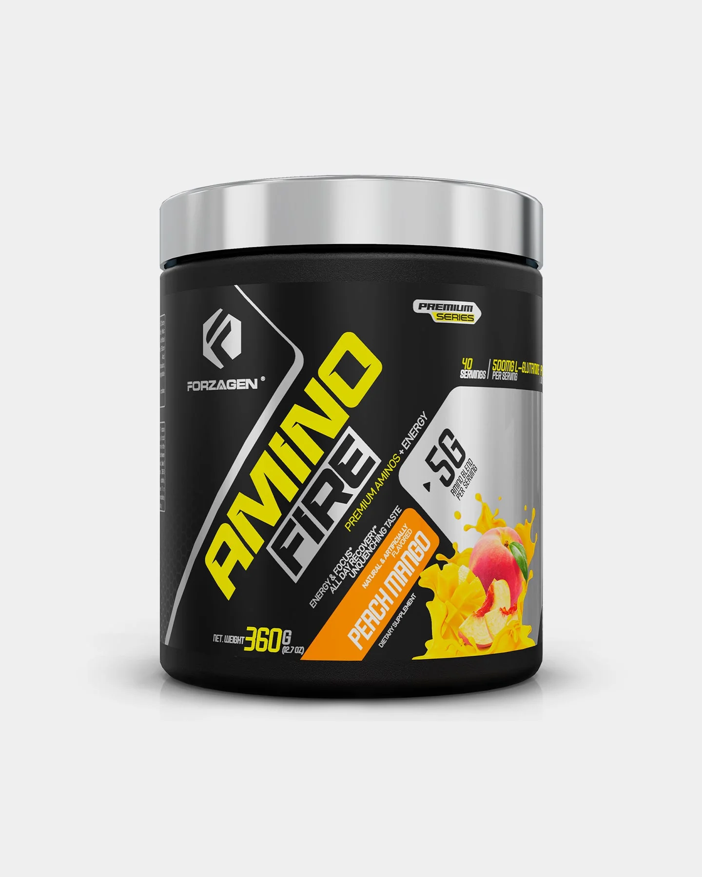 Forzagen Amino Fire Essential BCAAs + Pre Workout Energy