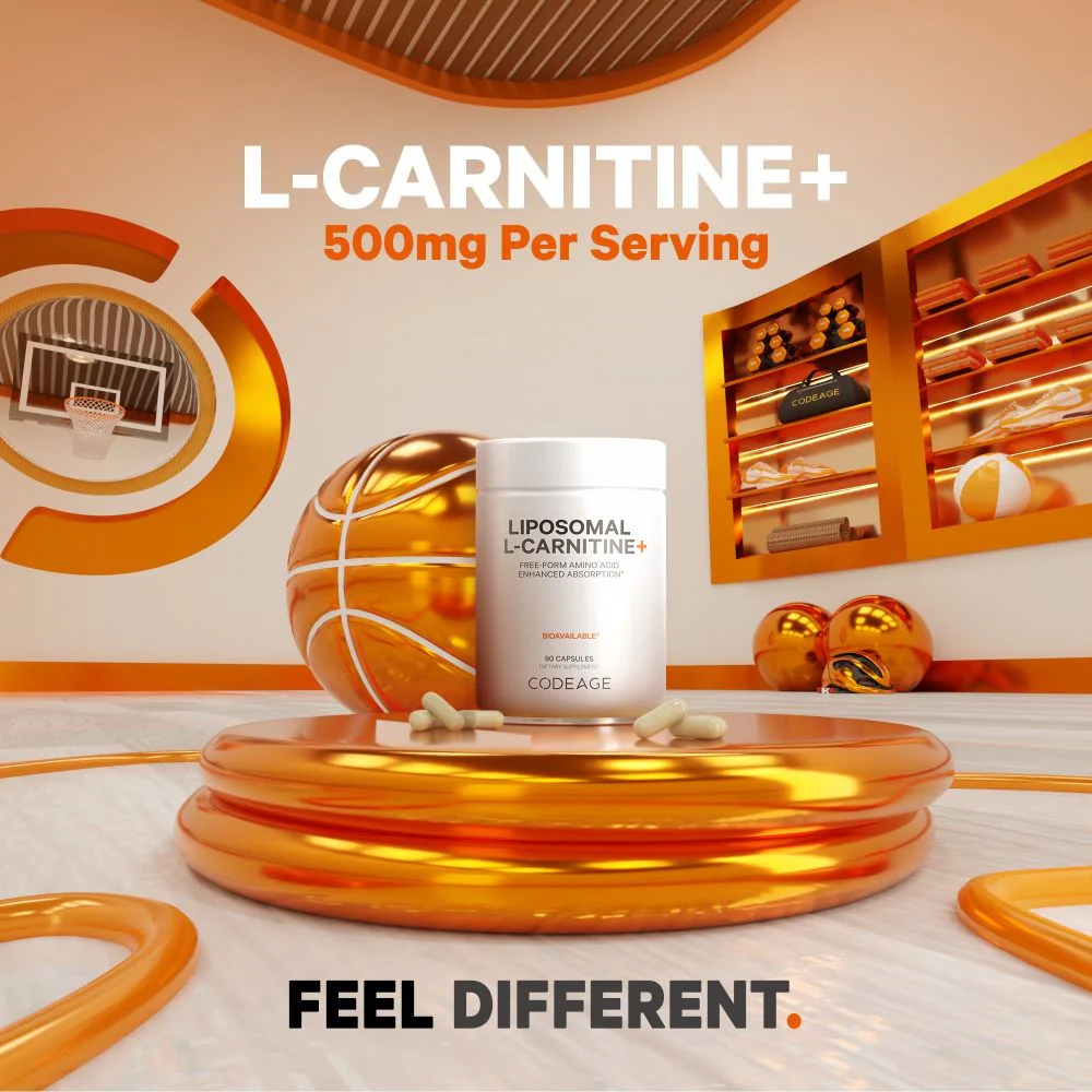Codeage L-Carnitine+ Free-Form Amino Acid Supplement