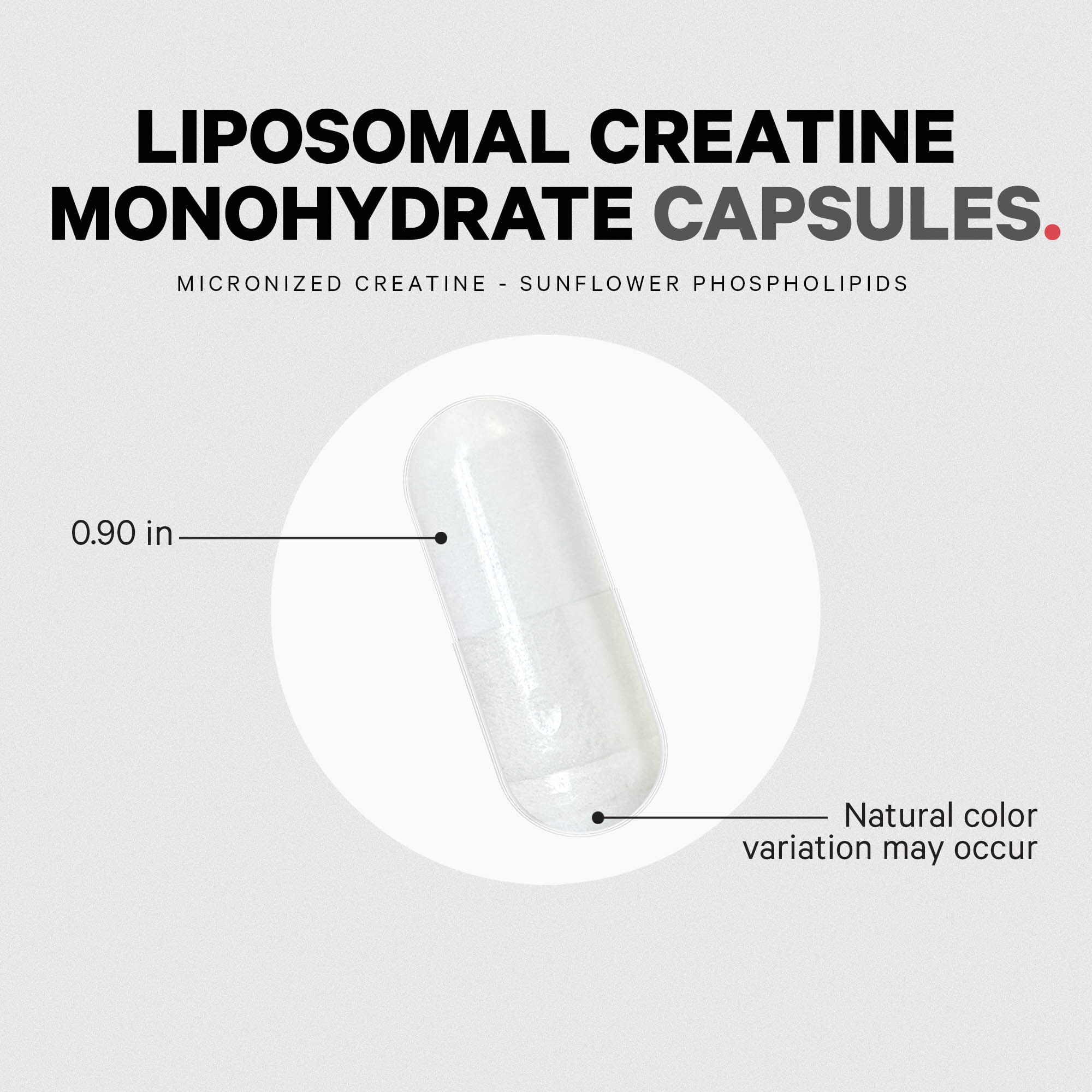 Codeage Liposomal Creatine Monohydrate Capsules