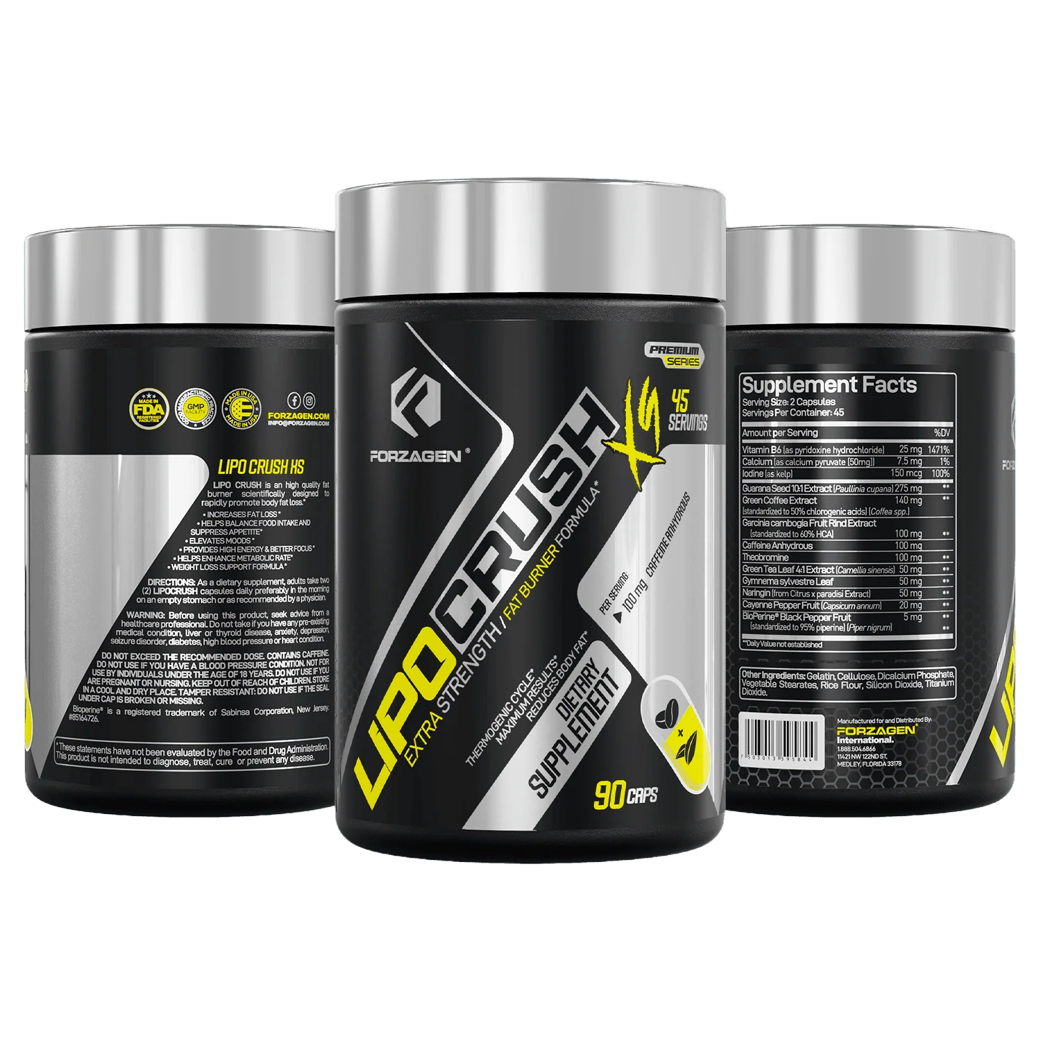 Forzagen Lipocrush Fat Burner
