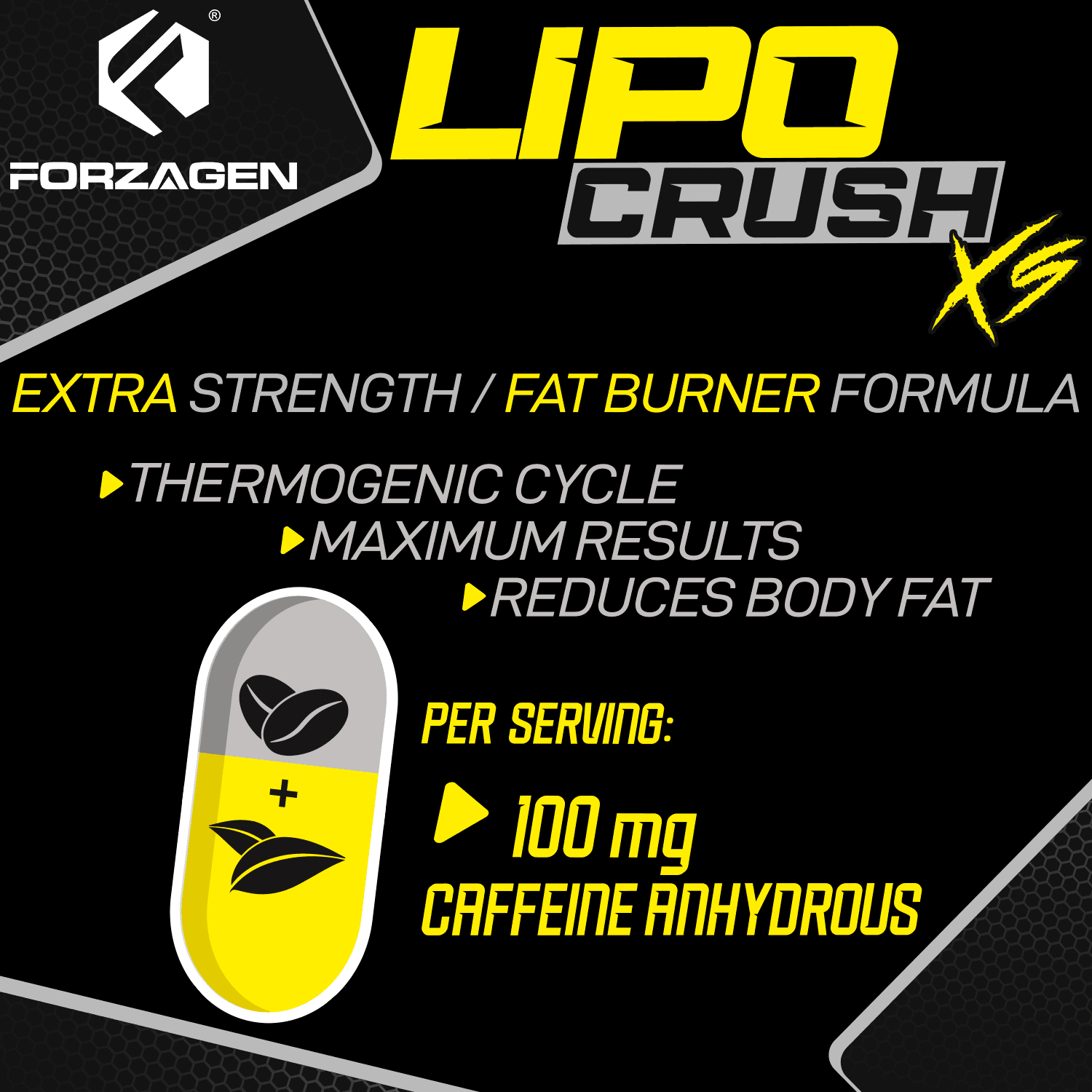 Forzagen Lipocrush Fat Burner