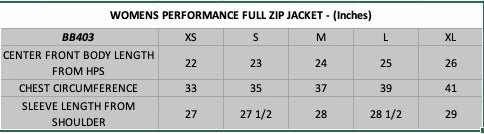 Women's Performance Full-Zip Jacket
