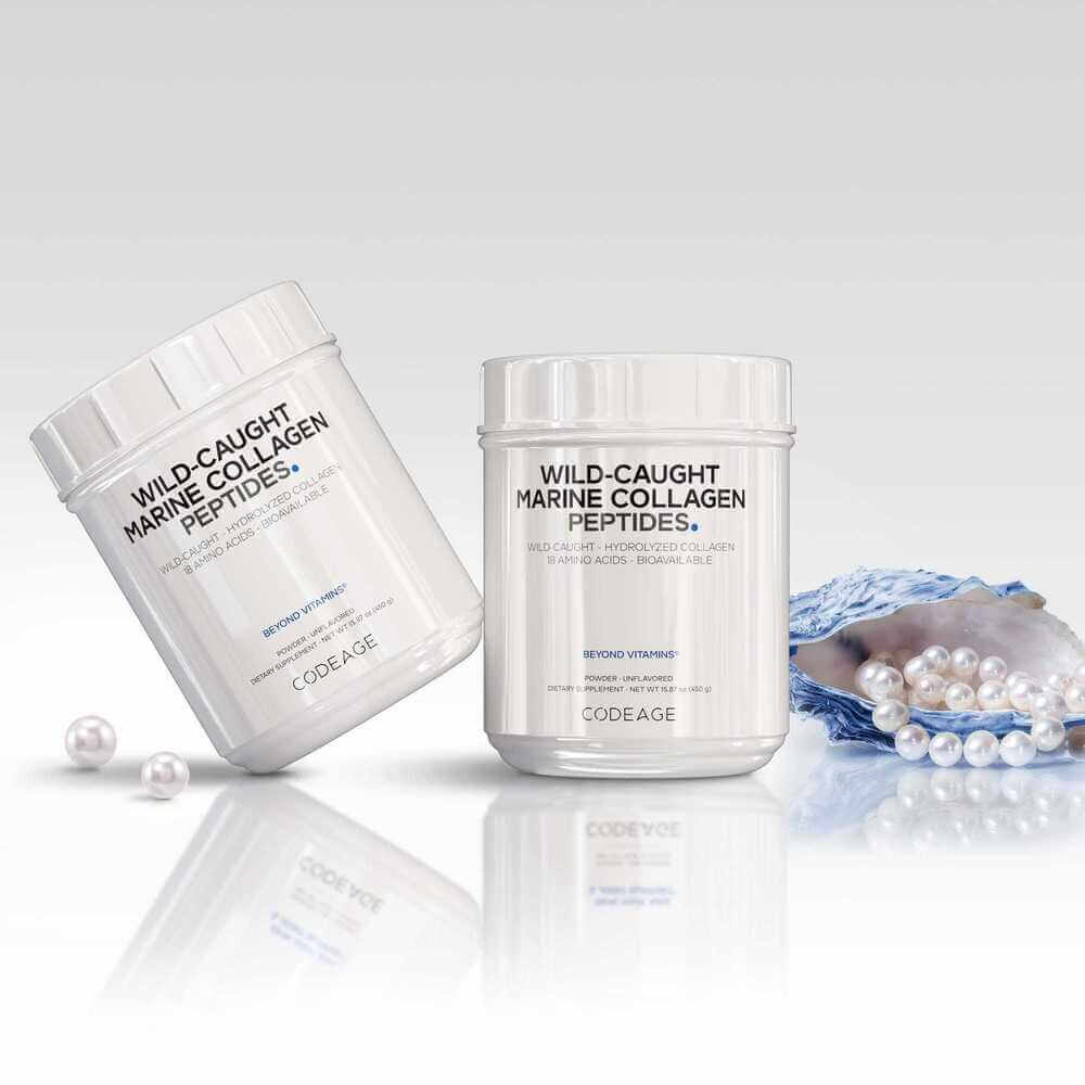 Codeage Wild Caught Marine Collagen Peptides Supplement Powder