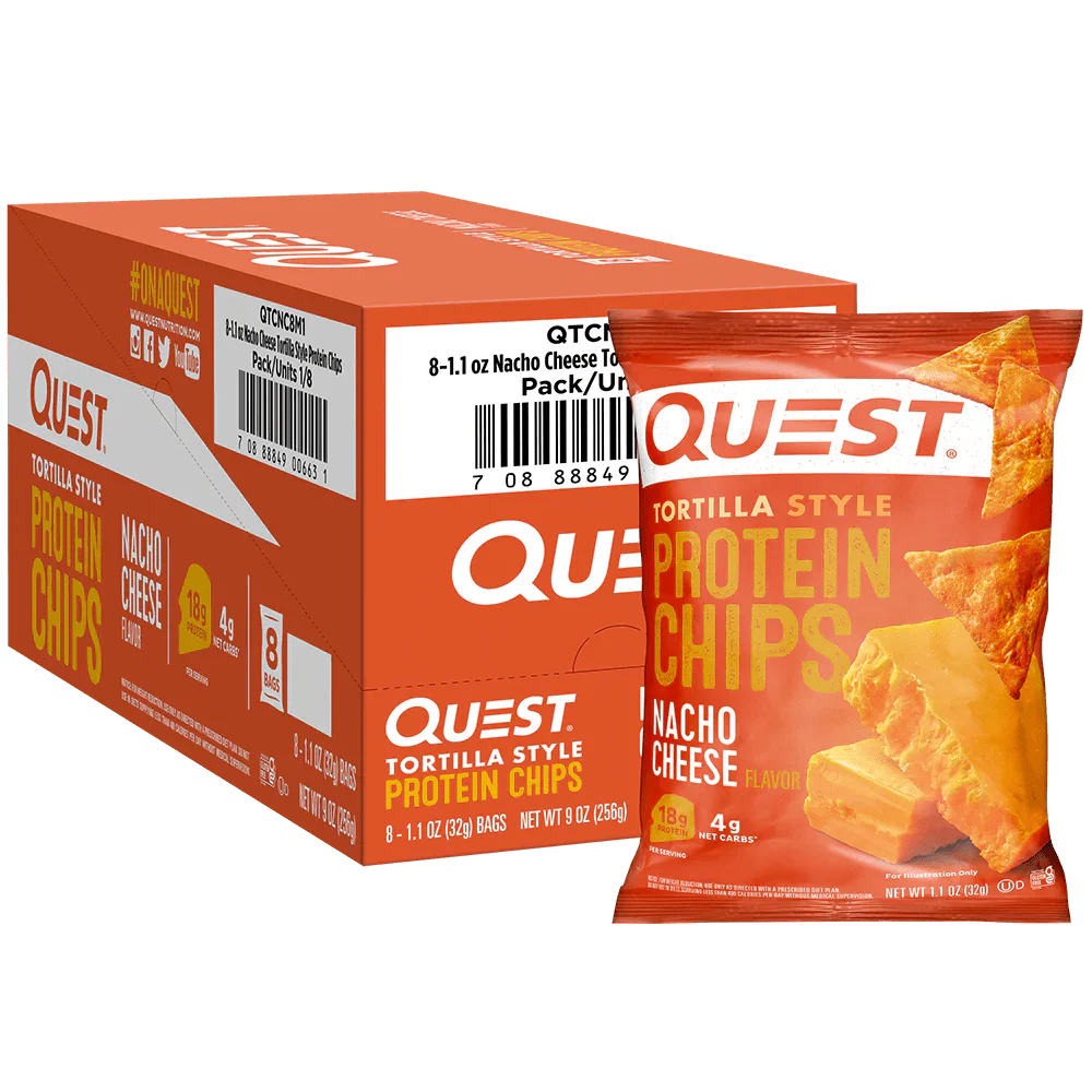 Simply Good Foods Quest Tortilla Style Protein Chips 8 Pack