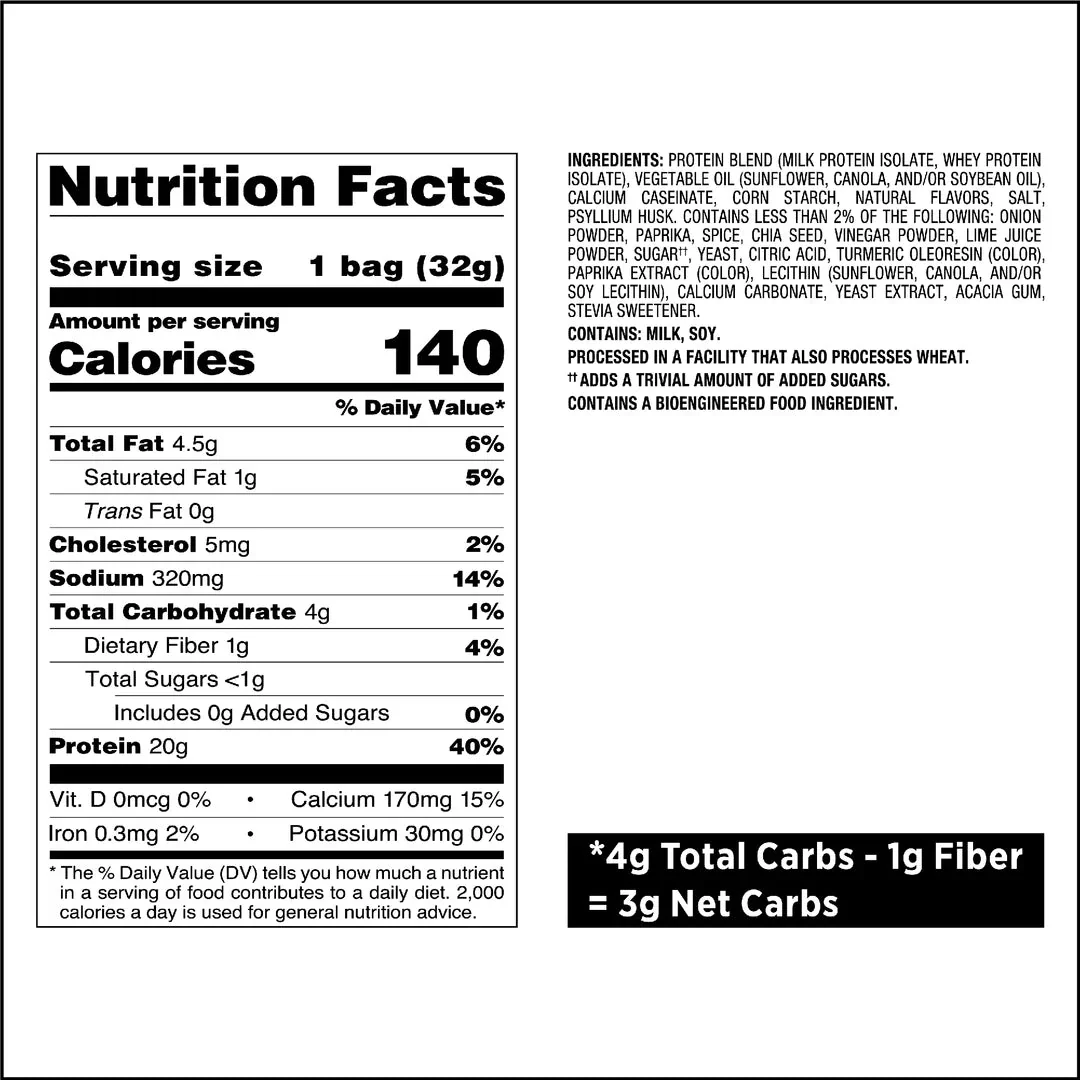 Simply Good Foods Quest Tortilla Style Protein Chips 8 Pack