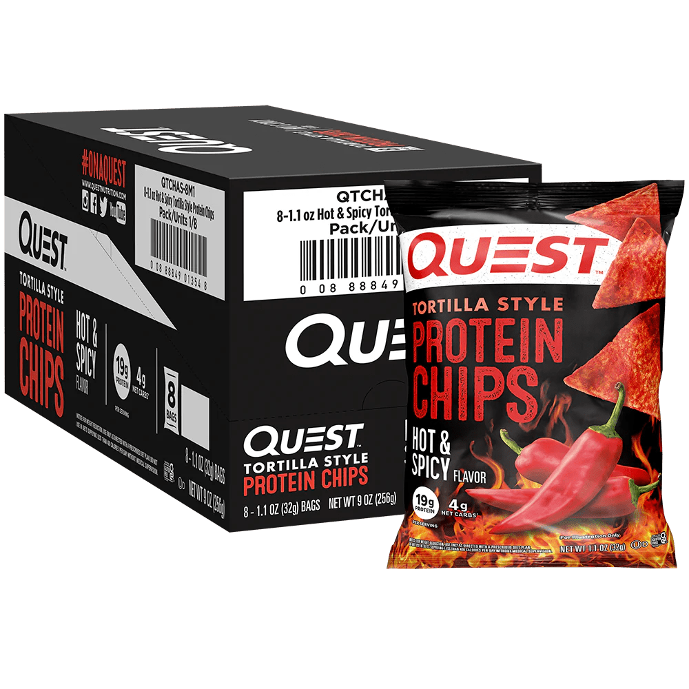 Simply Good Foods Quest Tortilla Style Protein Chips 8 Pack