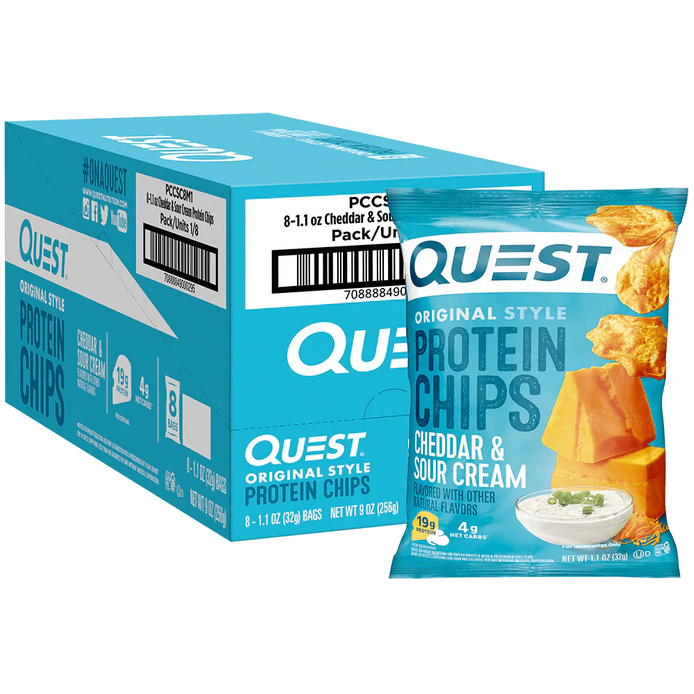 Simply Good Foods Quest Tortilla Style Protein Chips 8 Pack