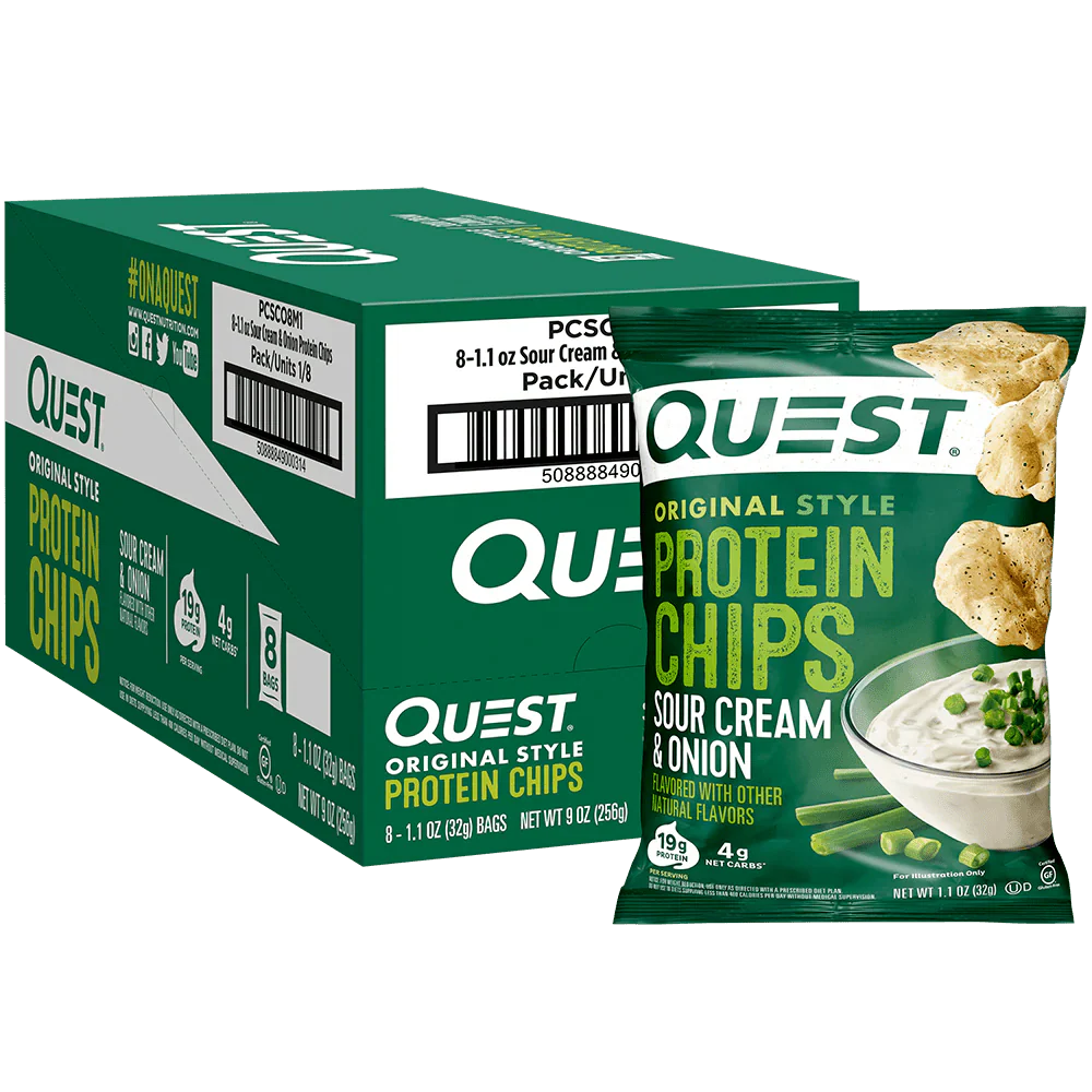 Simply Good Foods Quest Tortilla Style Protein Chips 8 Pack