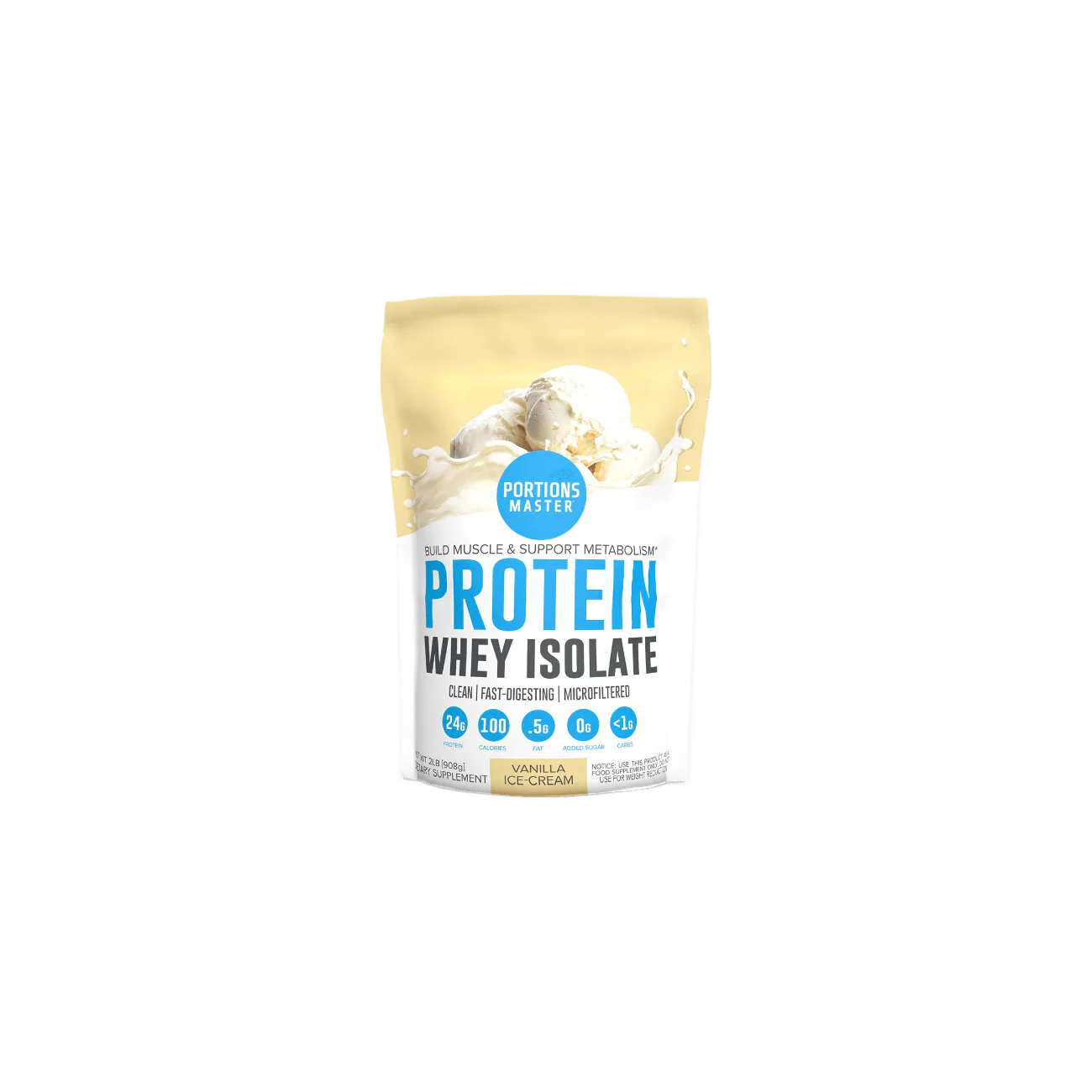 Portions Master Whey Isolate Protein