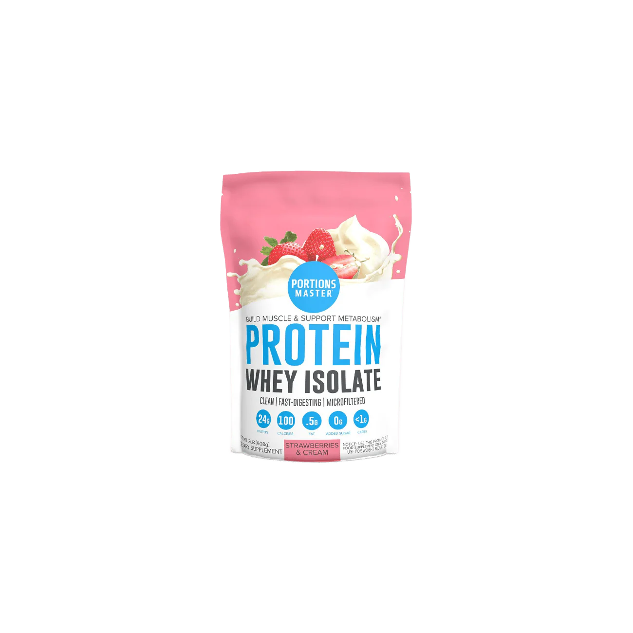 Portions Master Whey Isolate Protein