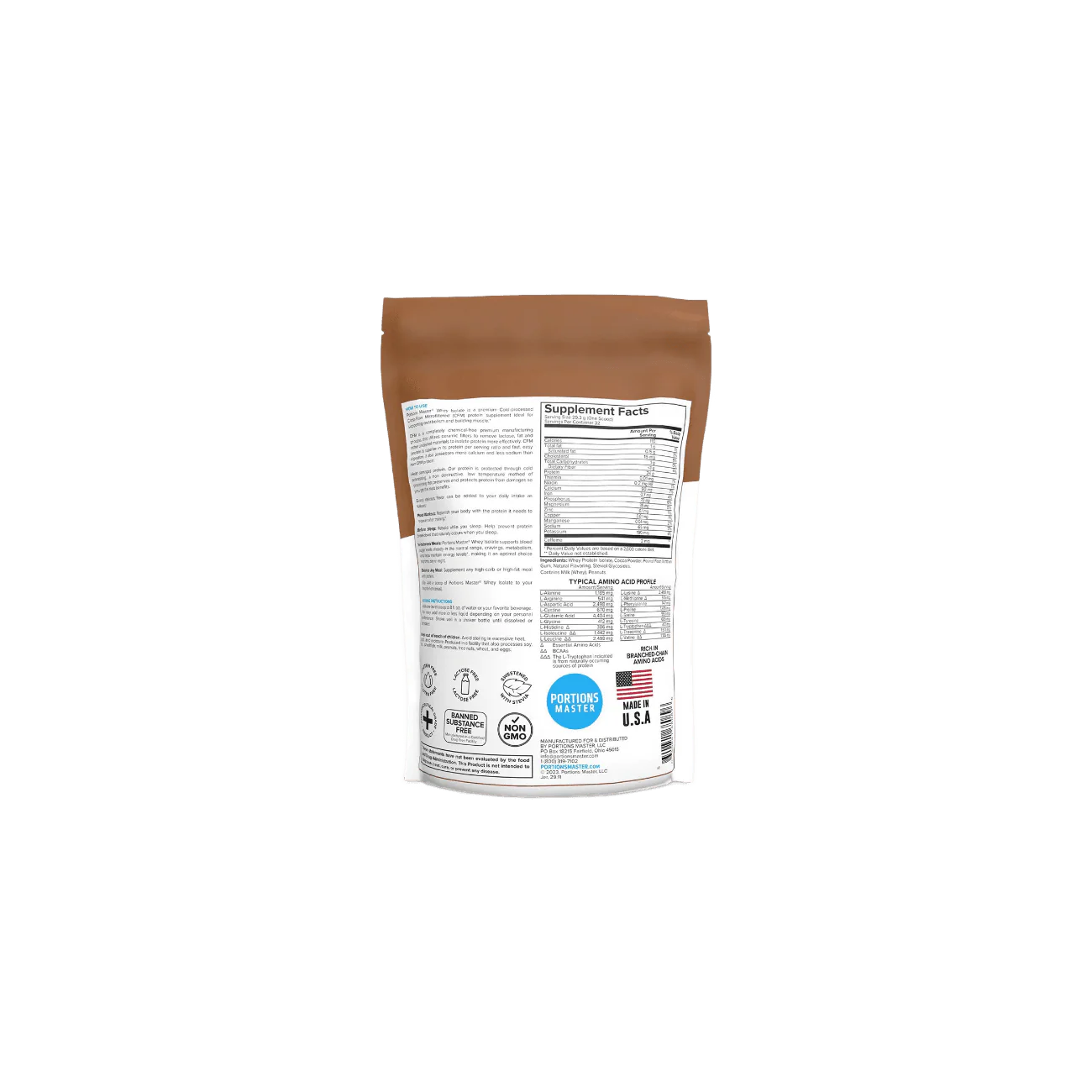 Portions Master Whey Isolate Protein