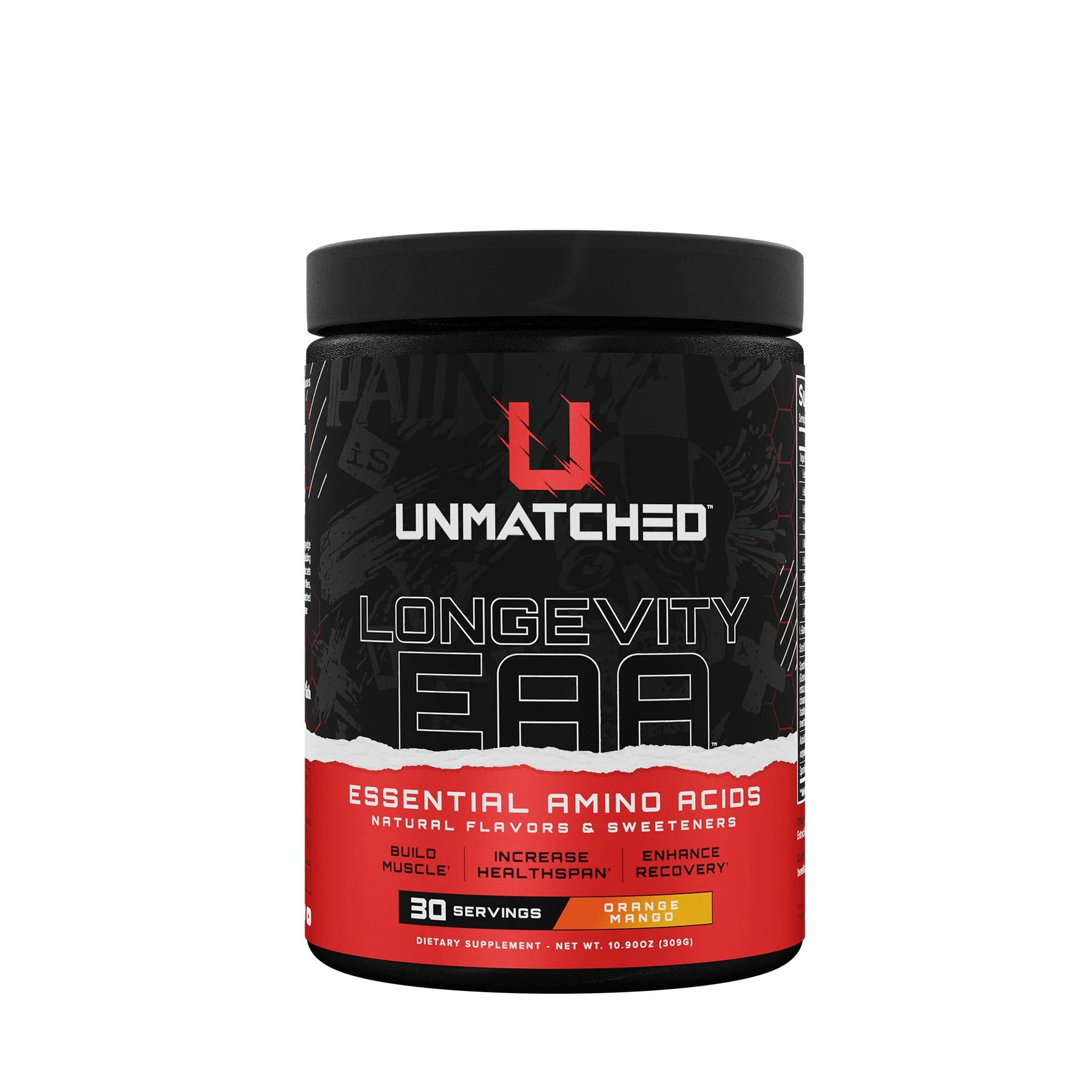 Unmatched Nutrition LONGEVITY EAA Orange Mango