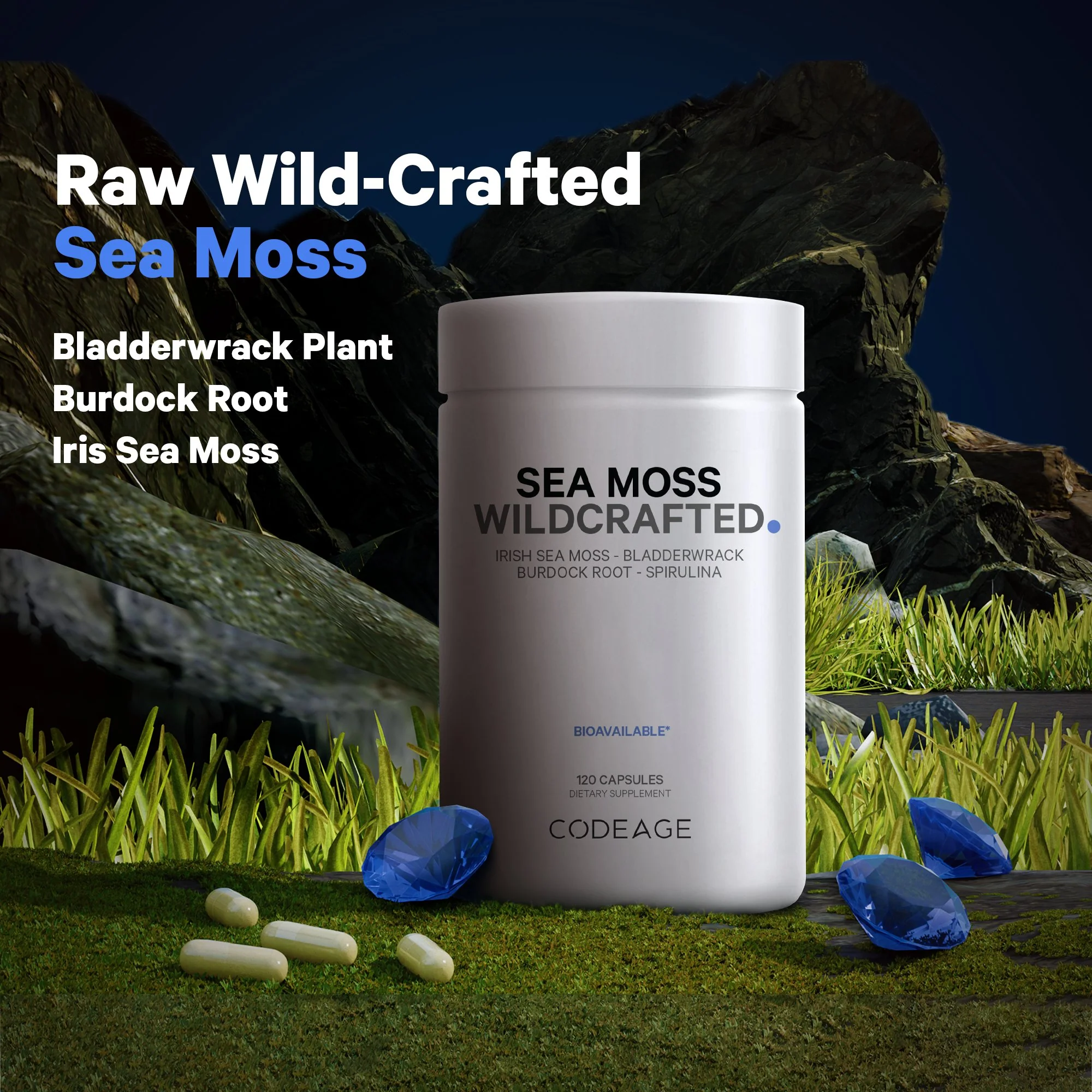 Codeage Wildcrafted Sea Moss Supplement