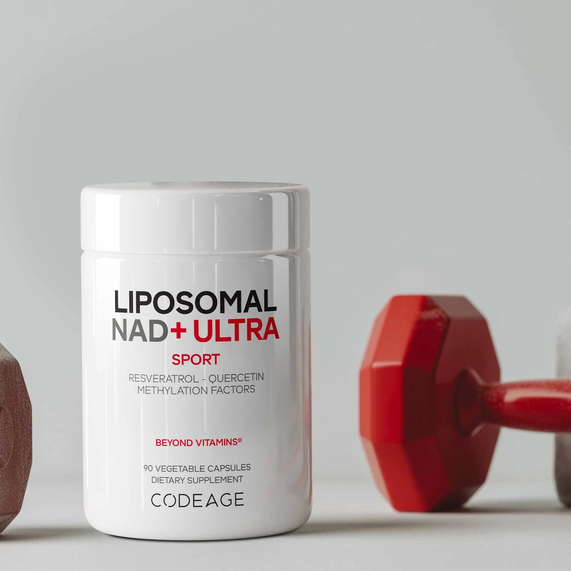 Codeage NAD+ Ultra Centurion Resveratrol Supplement