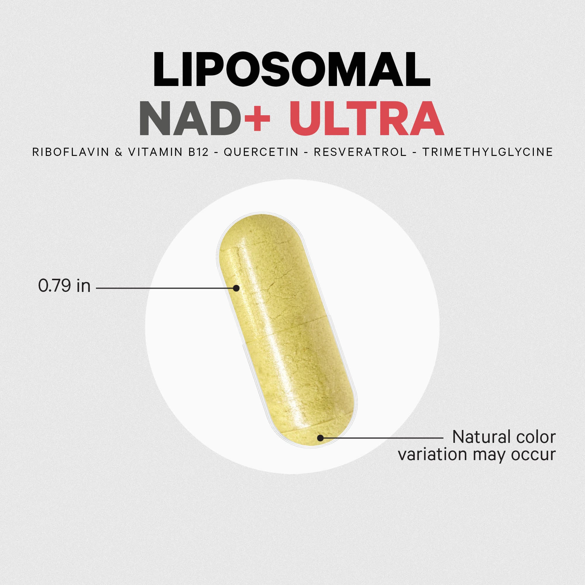 Codeage NAD+ Ultra Centurion Resveratrol Supplement