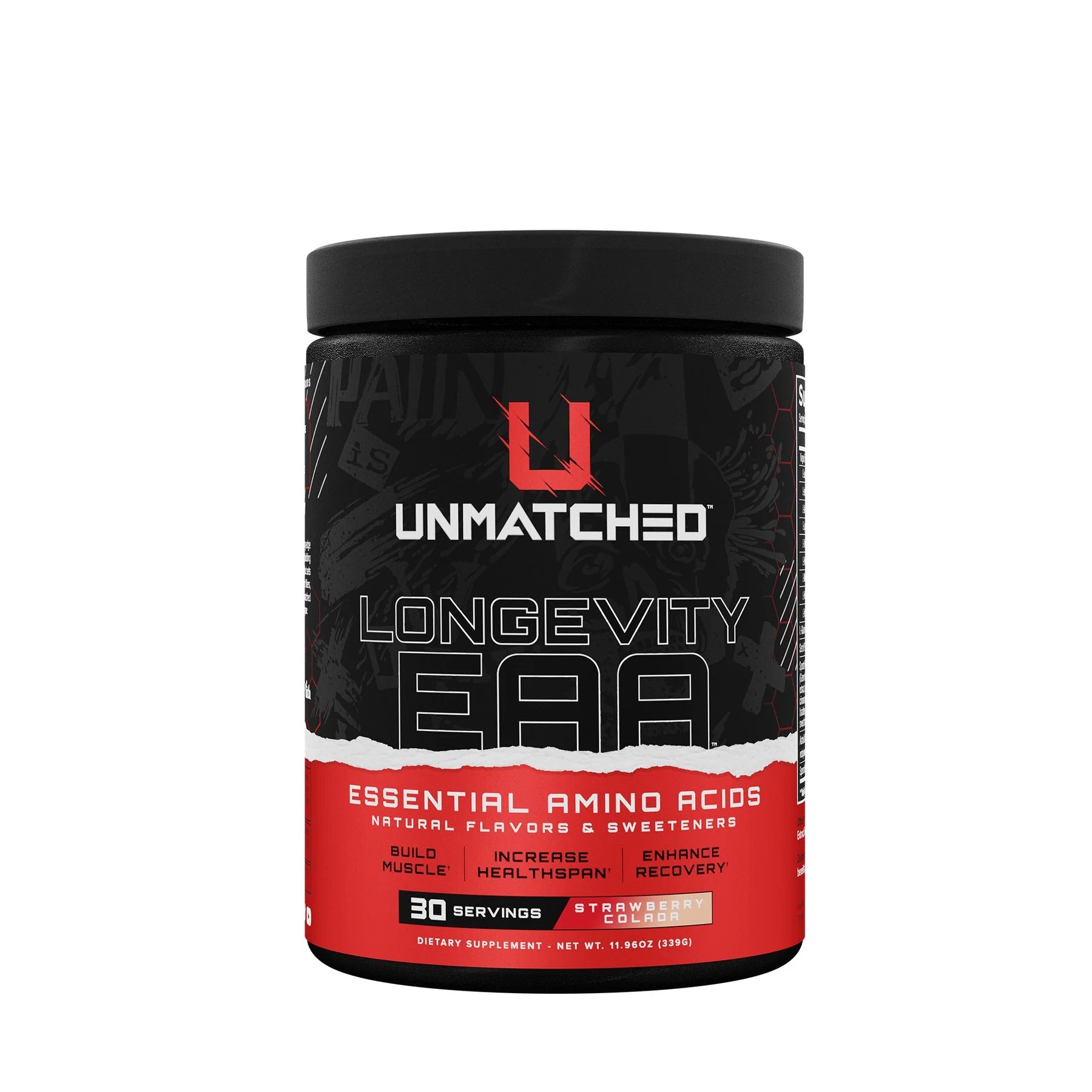 Unmatched Nutrition LONGEVITY EAA Strawberry Colada