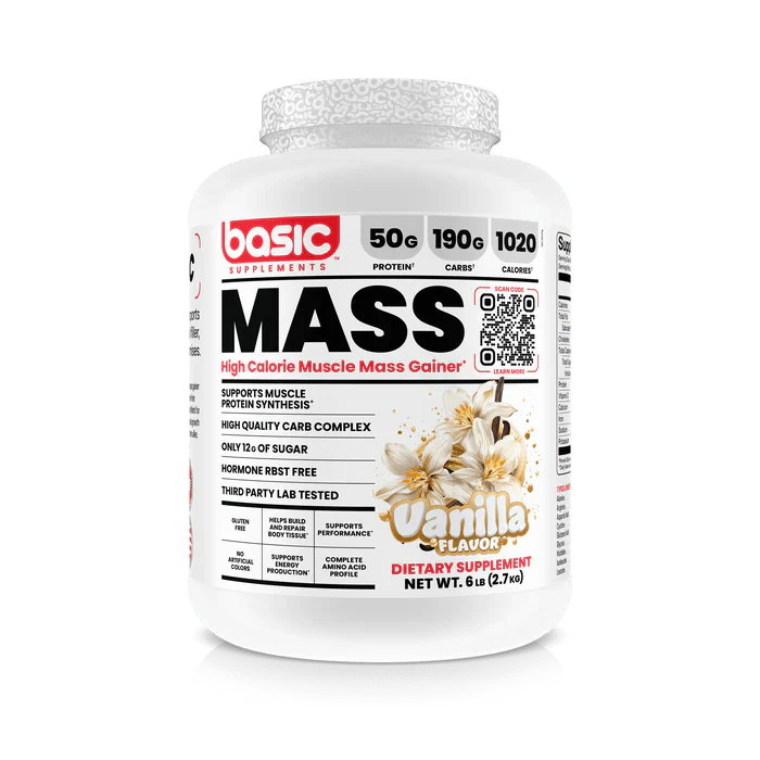 Basic Supplements Basic Mass 6lb, Vanilla