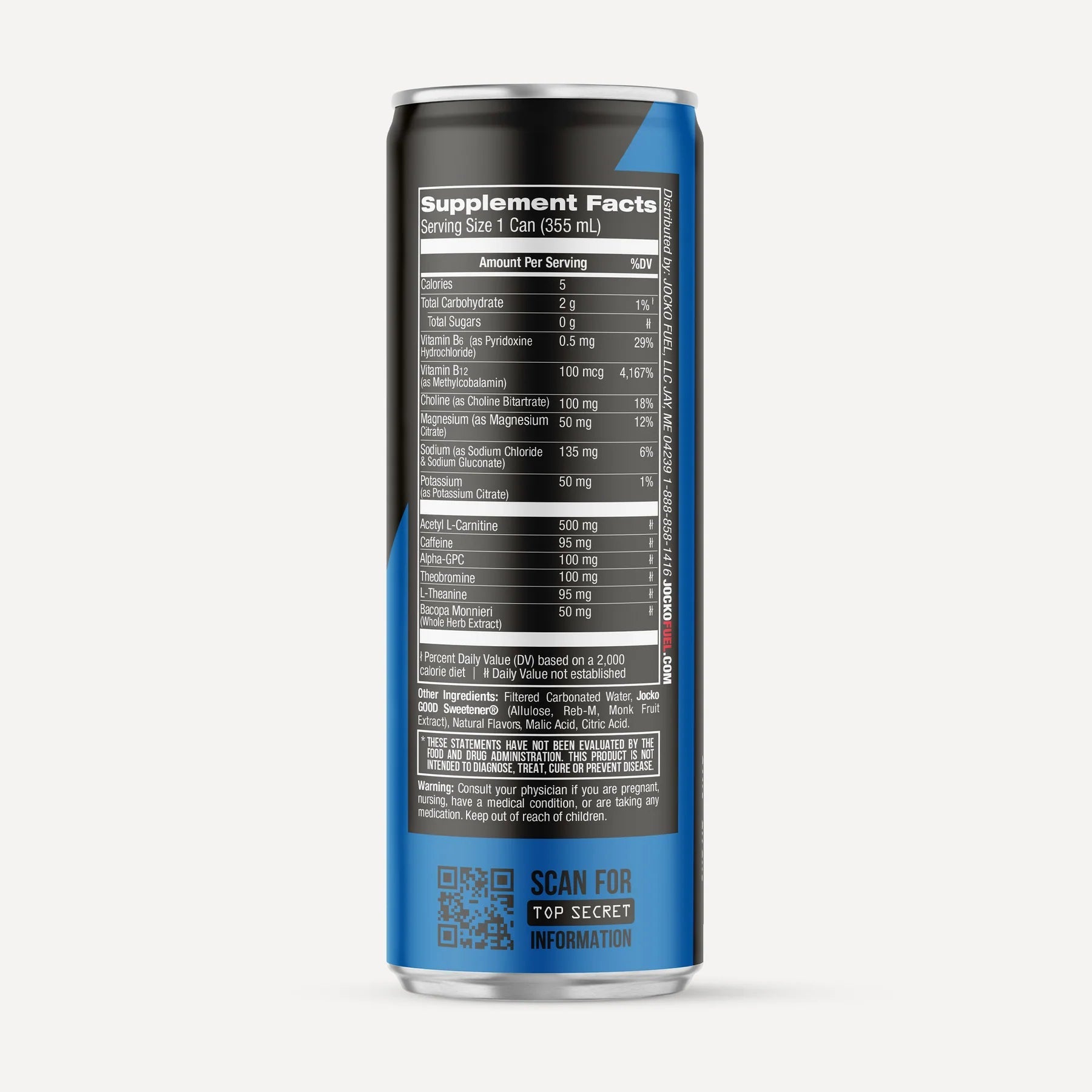 JOCKO GO Energy Drink Nitro Pop 12-Pack