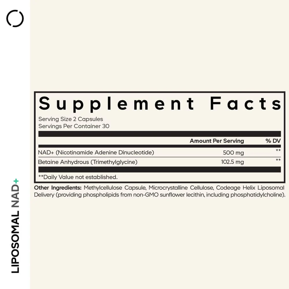 Codeage NAD+ Eternal Supplement