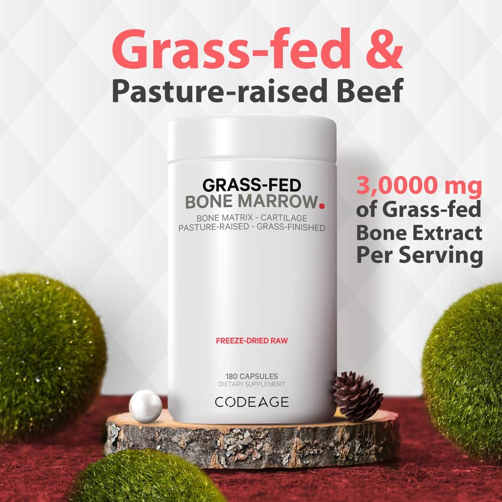 Codeage Grass-Fed Bone Marrow Supplement