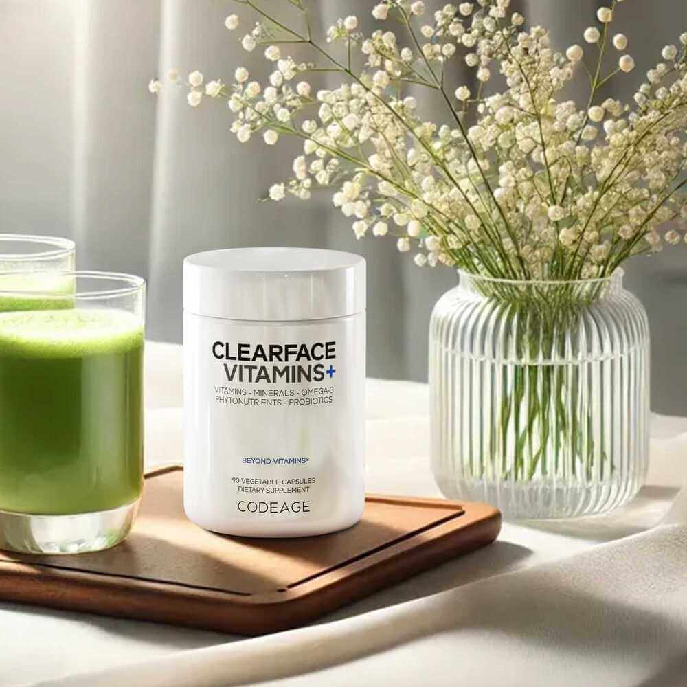 Codeage Clearface Vitamins+ Supplement White Edition