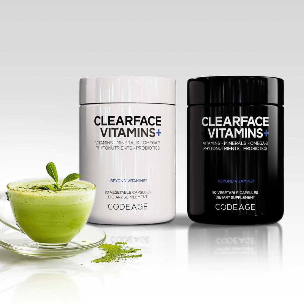 Codeage Clearface Vitamins+ Minerals Supplement Black Edition