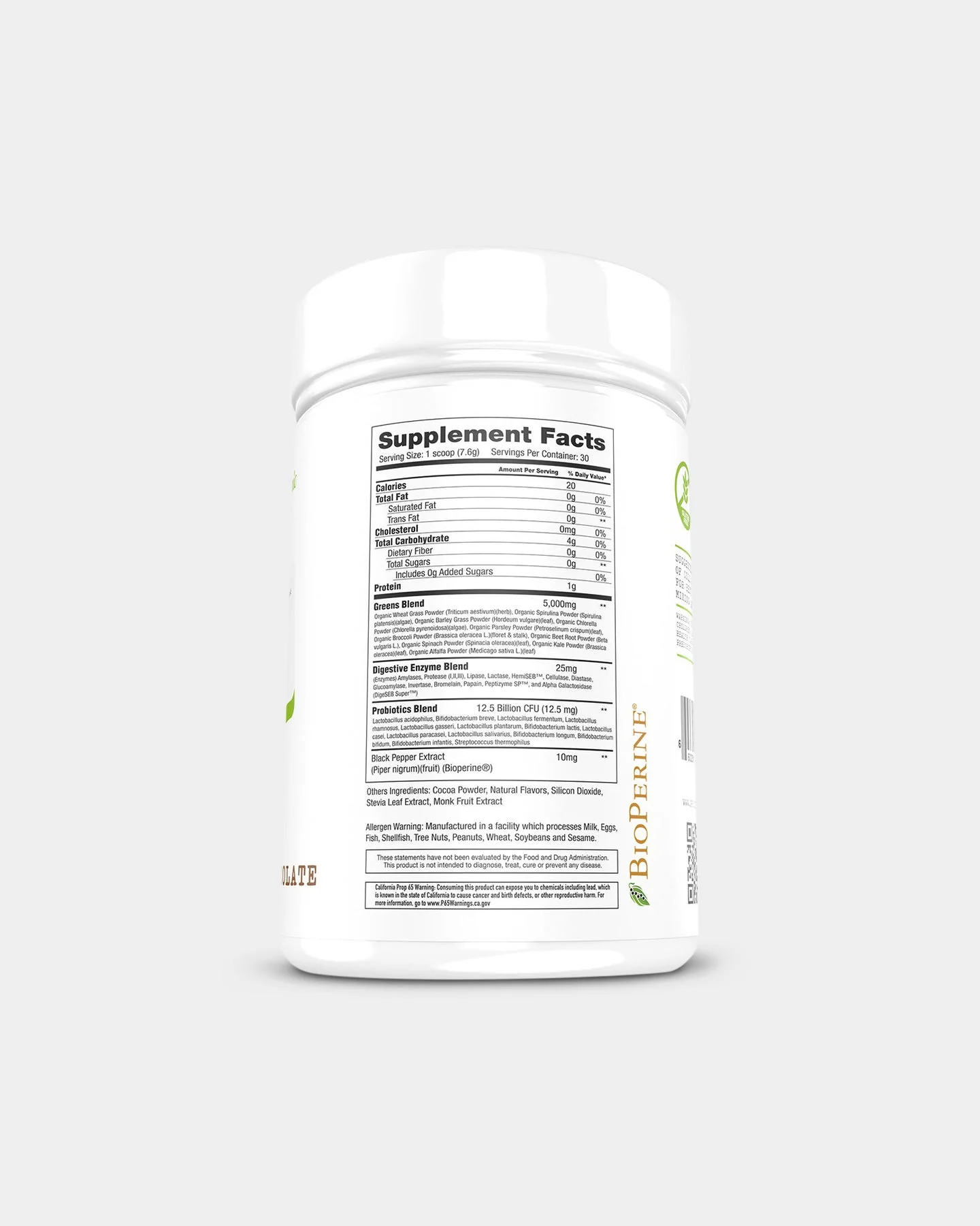 Project#1 Nutrition Greens