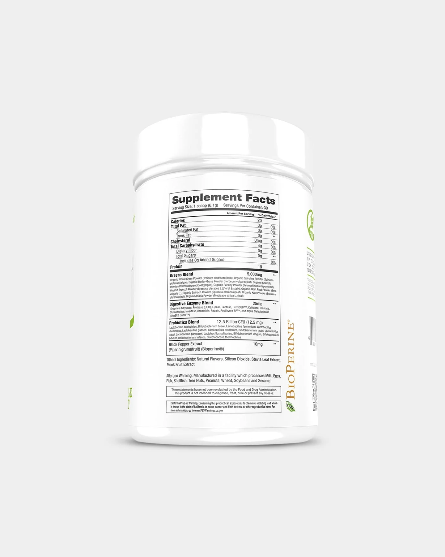 Project#1 Nutrition Greens