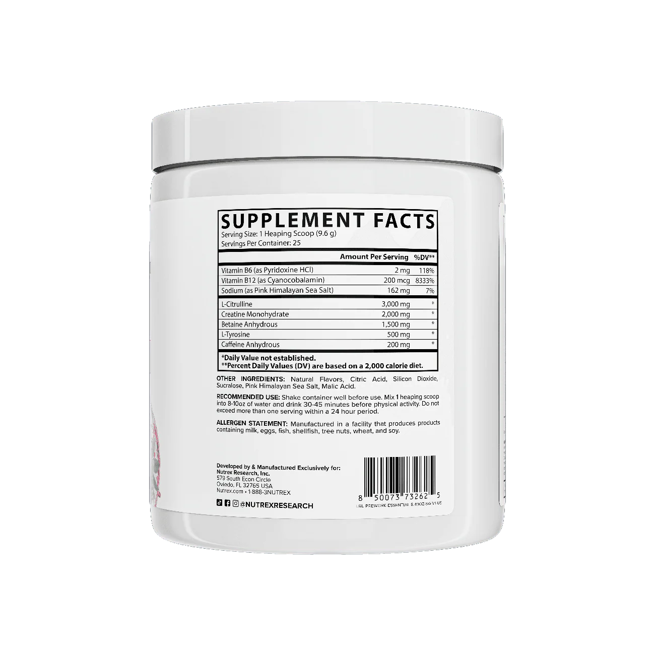 Nutrex Essentials Pre-Workout