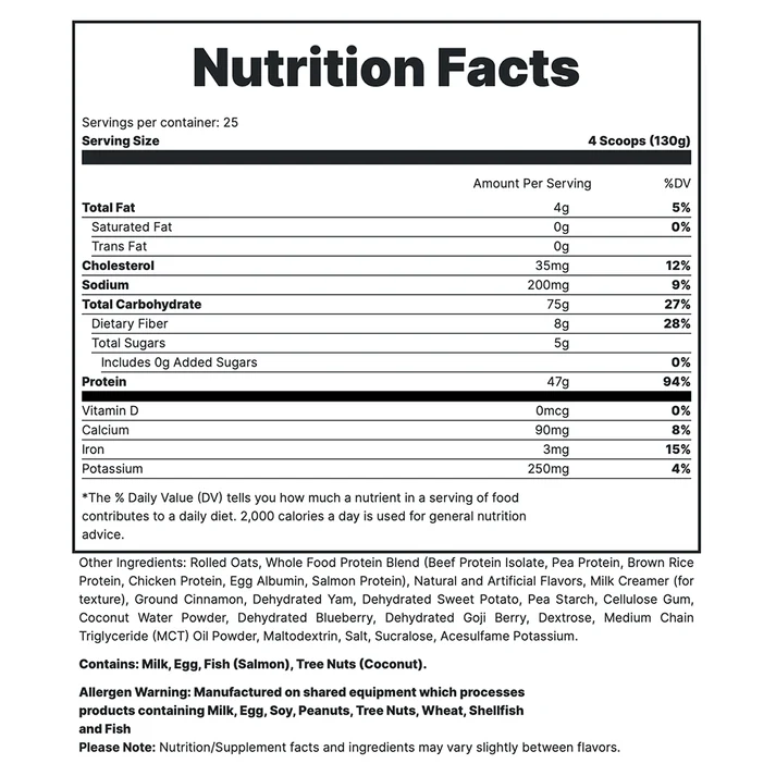 Redcon1 MRE Meal Replacement 25 Servings