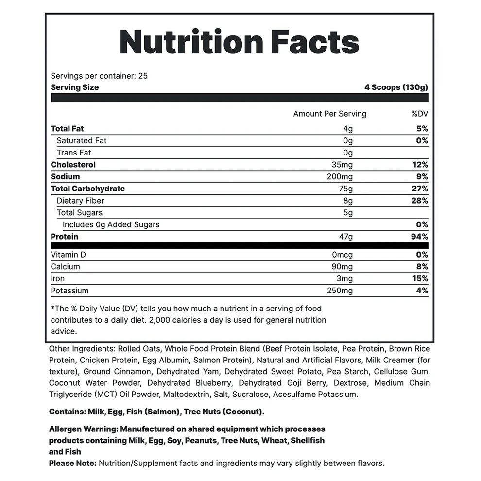Redcon1 MRE Meal Replacement 25 Servings