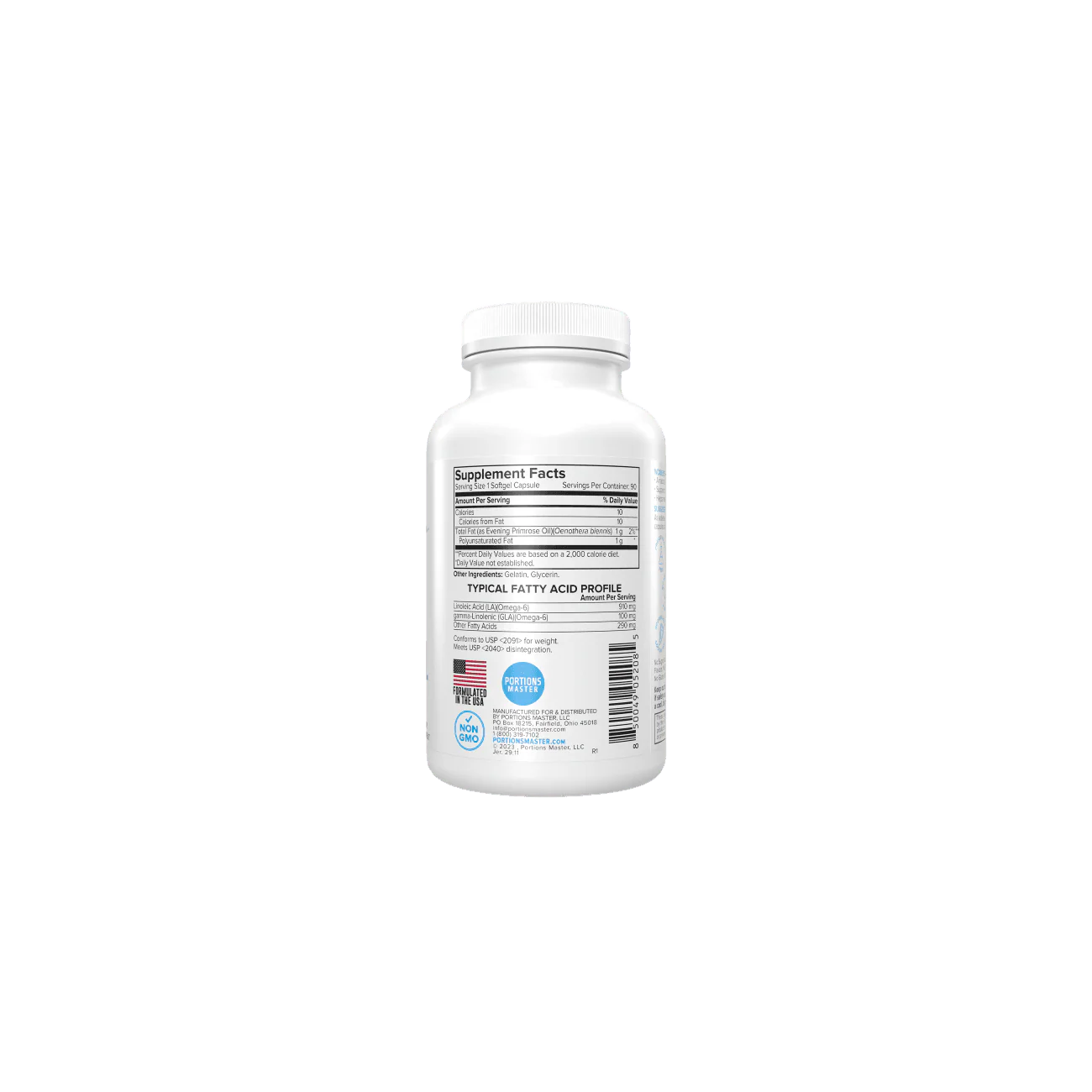 Portions Master Women's Primrose Oil
