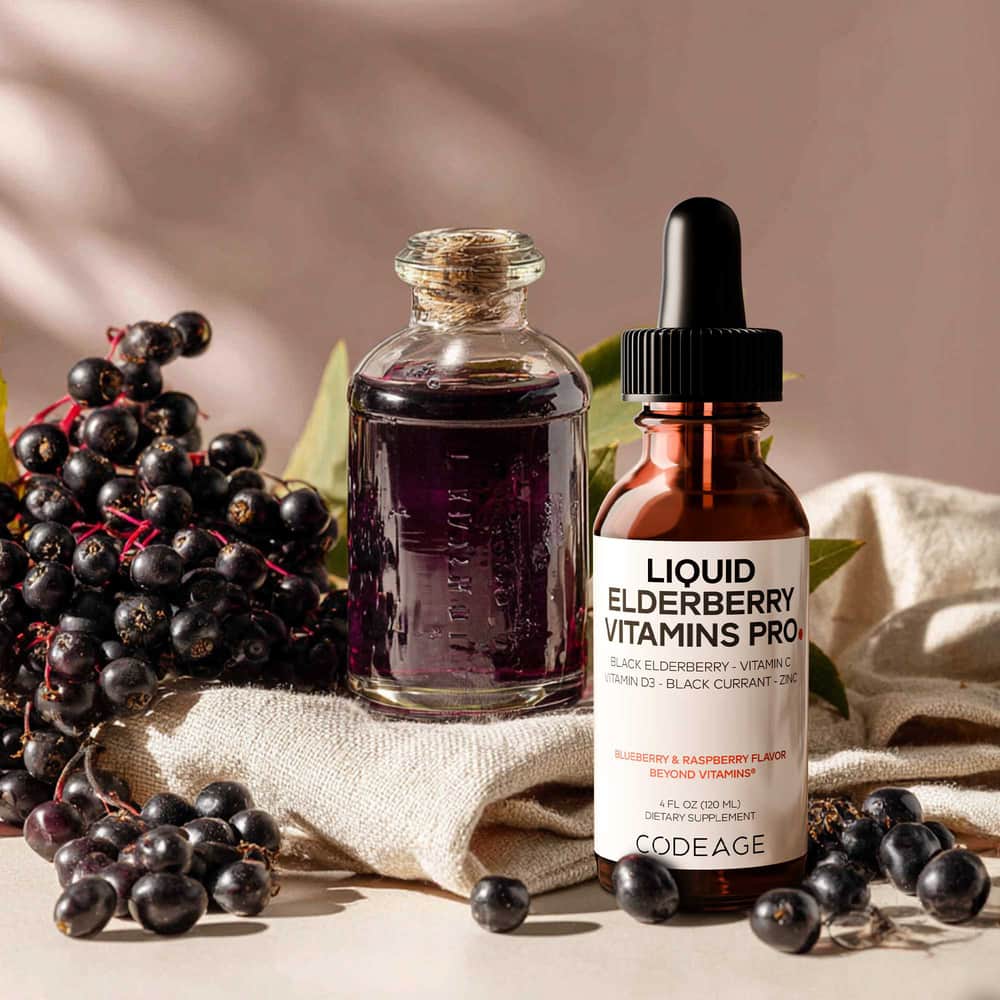 Codeage Organic Black Elderberry Syrup