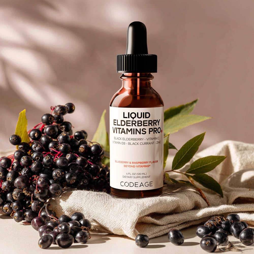 Codeage Organic Black Elderberry Syrup