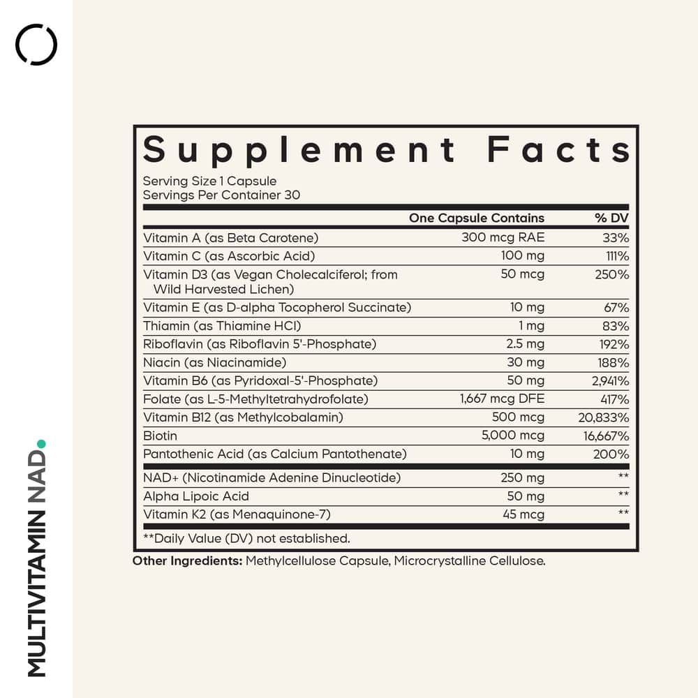 Codeage Multivitamin NAD+