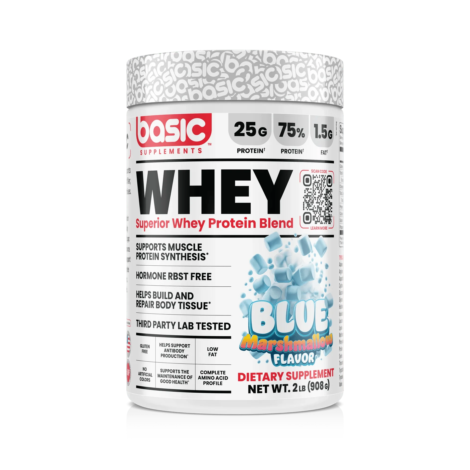 1608-basic-supplements-superior-whey-protein-blend-2lb-blue-marshmallow-1.webp Basic Supplements Superior Whey Protein Blend 2lb, Blue Marshmallow