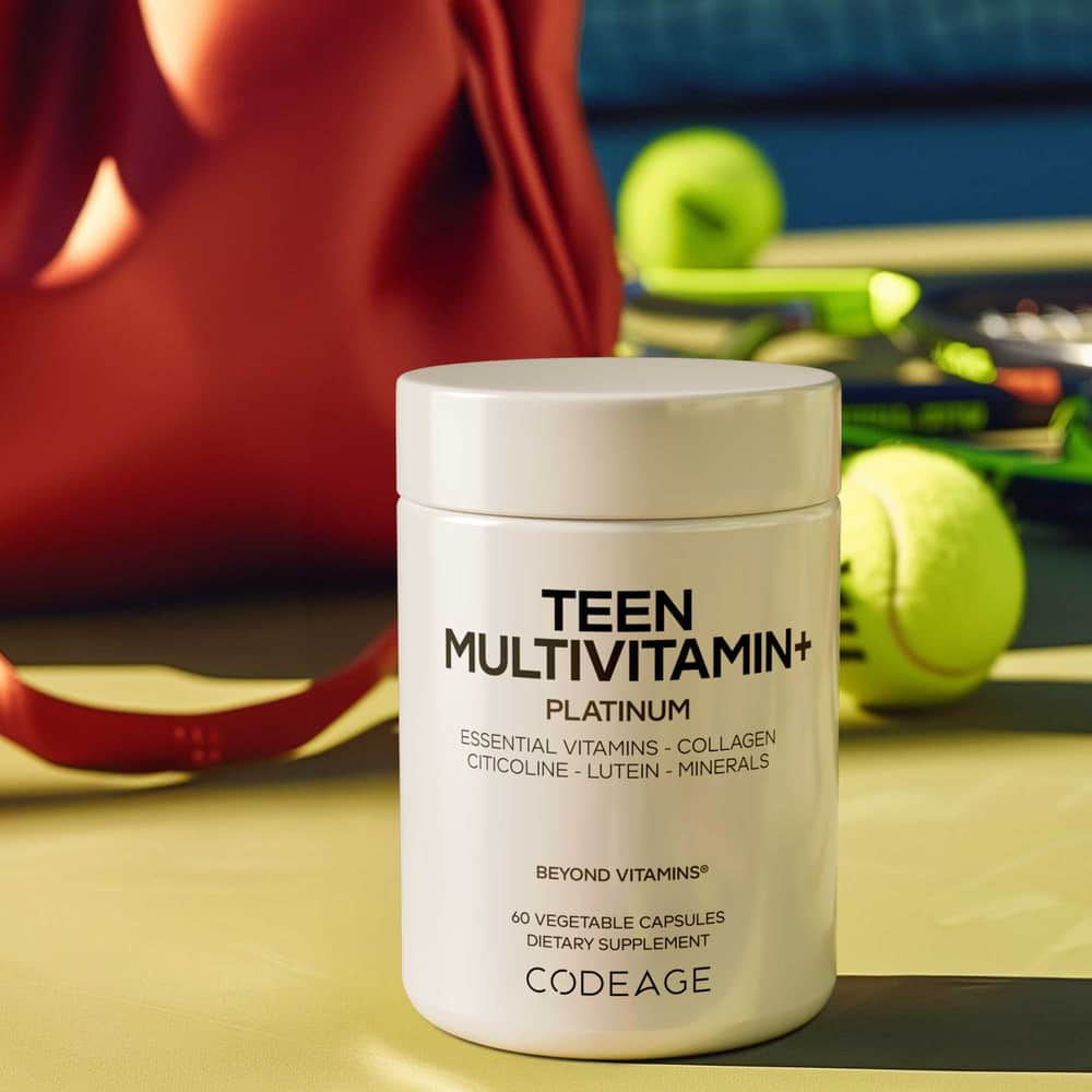 Codeage Teen Multivitamin+ Platinum