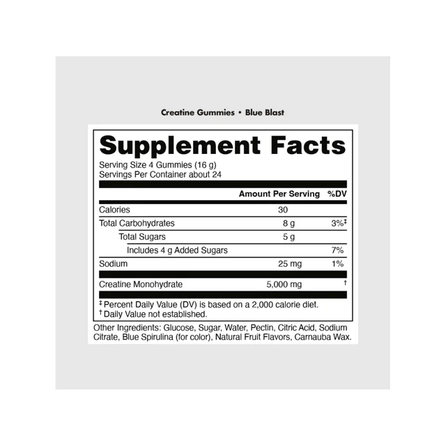 Bucked Up Creatine Gummies