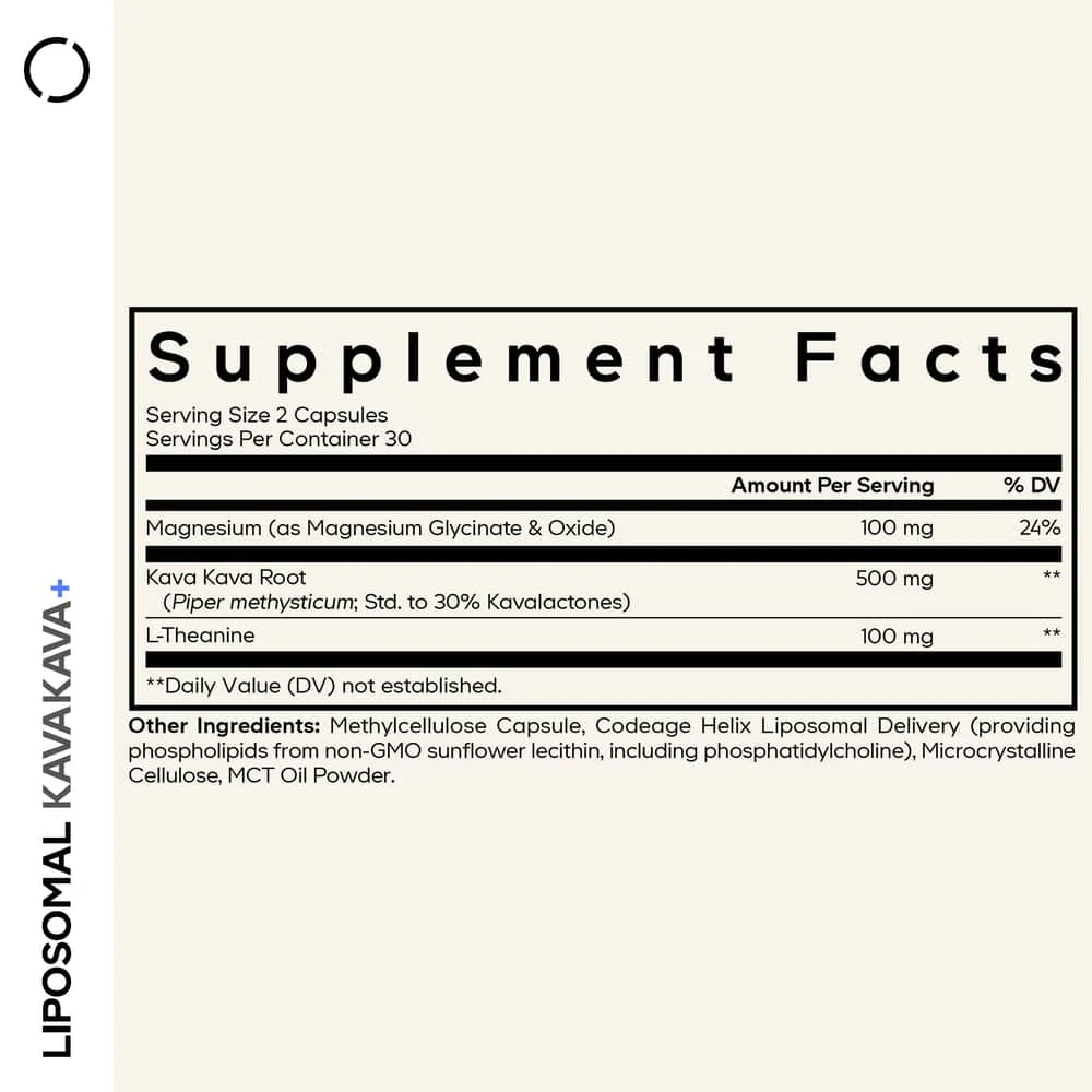 Codeage Liposomal Kava Kava+