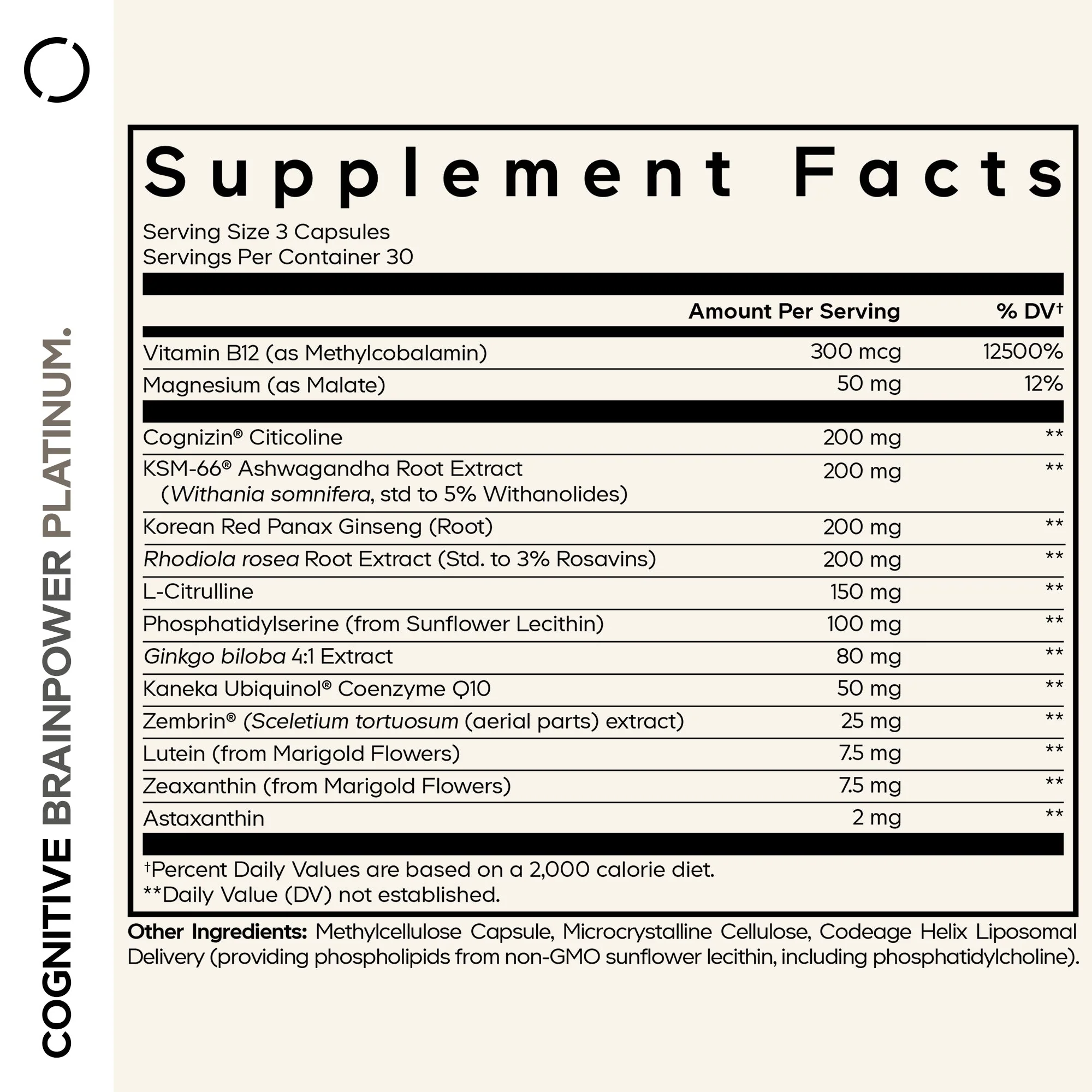 Cognitive Brainpower Platinum