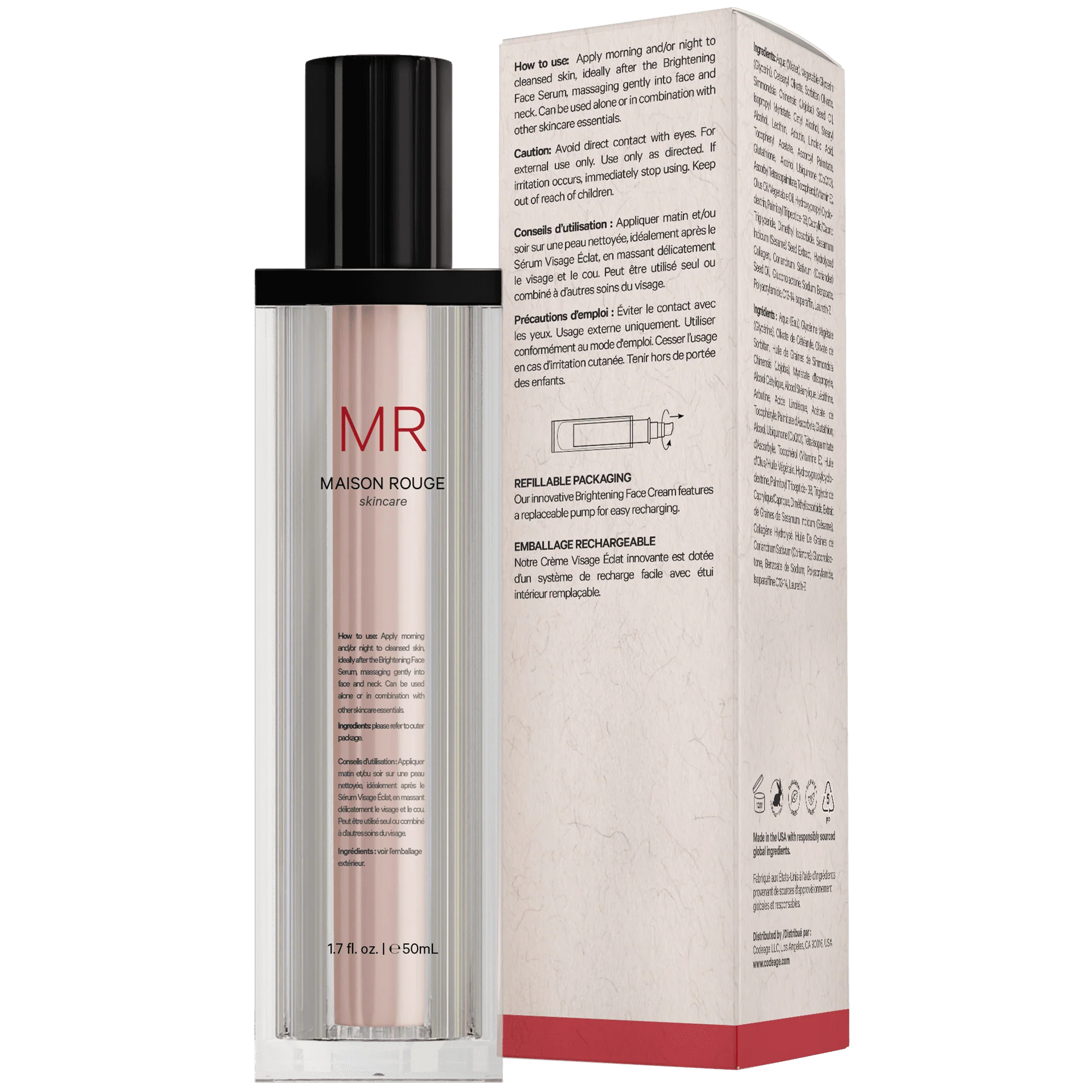 Codeage Maison Rouge Brightening Face Cream