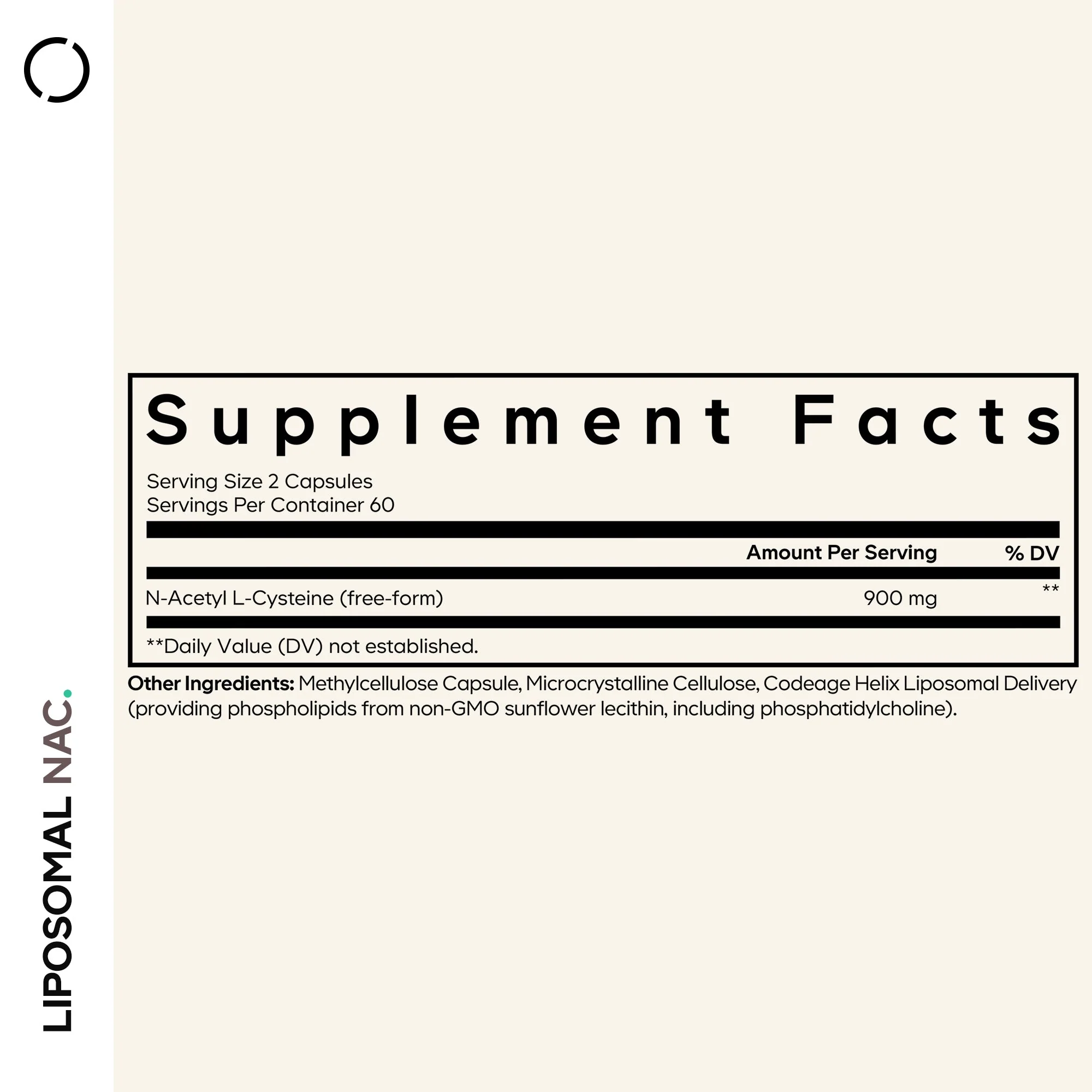 Codeage Liposomal NAC
