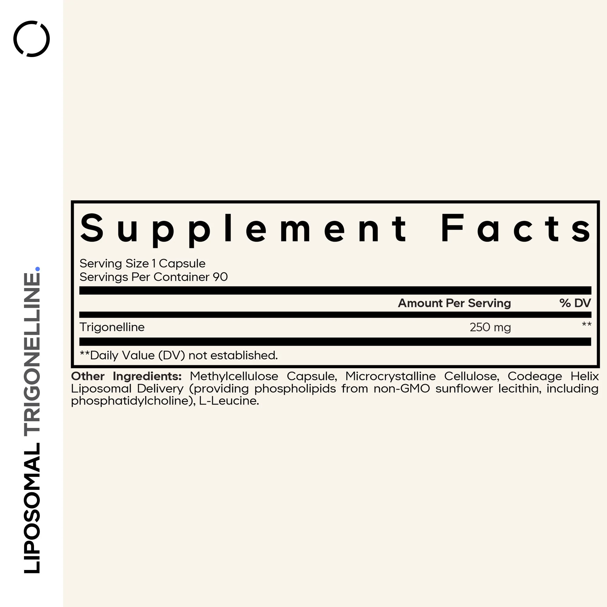 Codeage Liposomal Trigonelline