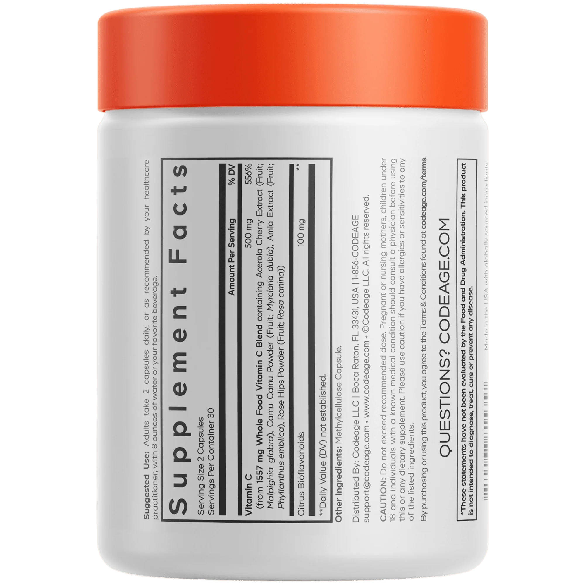 Codeage Whole Food Vitamin C