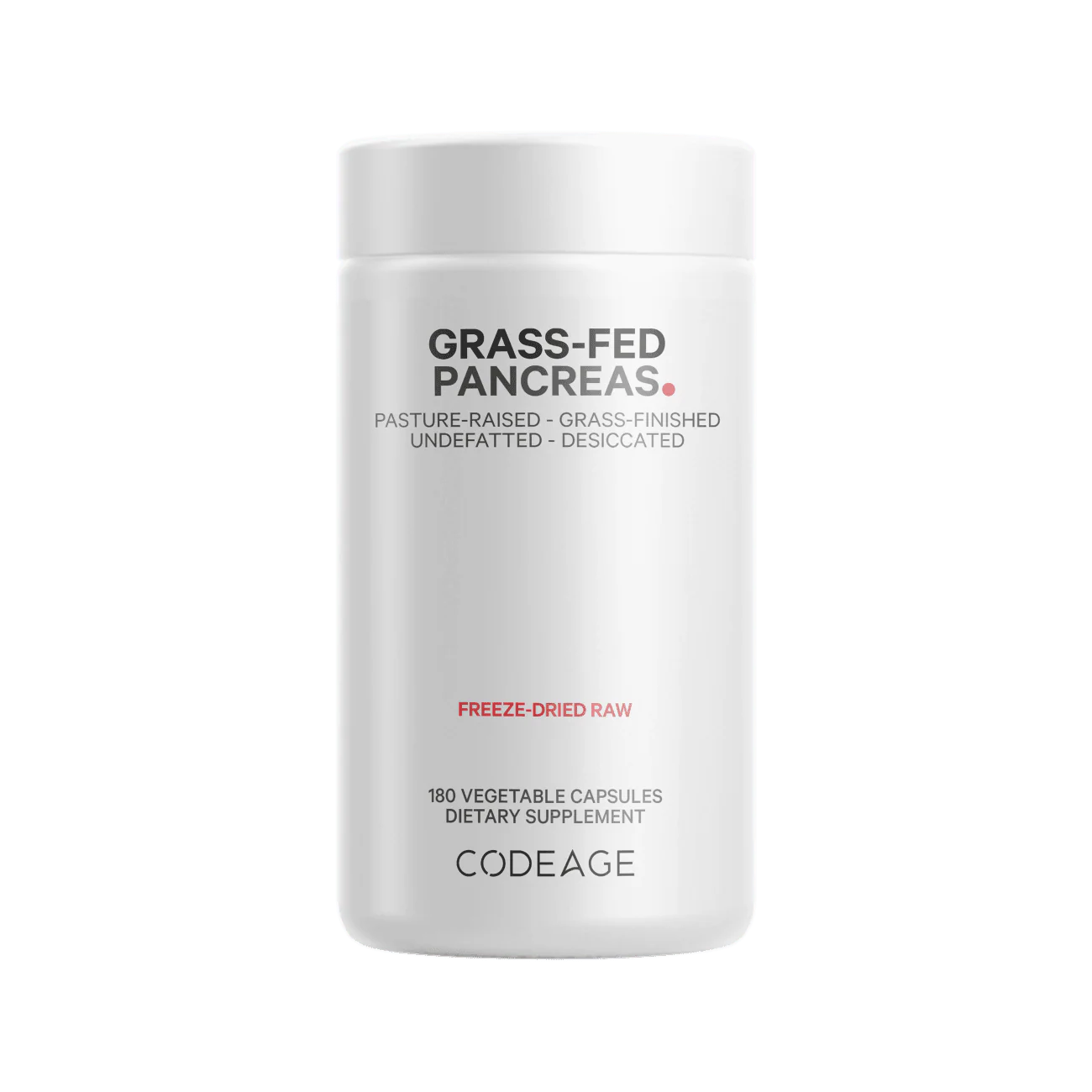 Codeage Grass-Fed Beef Pancreas Glandular Supplement