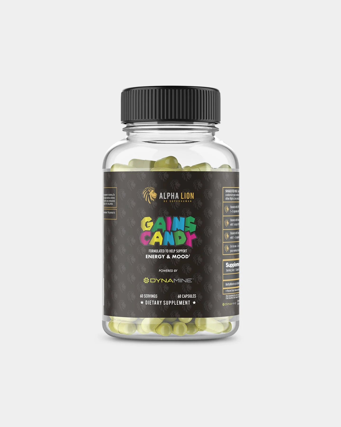 Alpha Lion Gains Candy Dynamine Energy