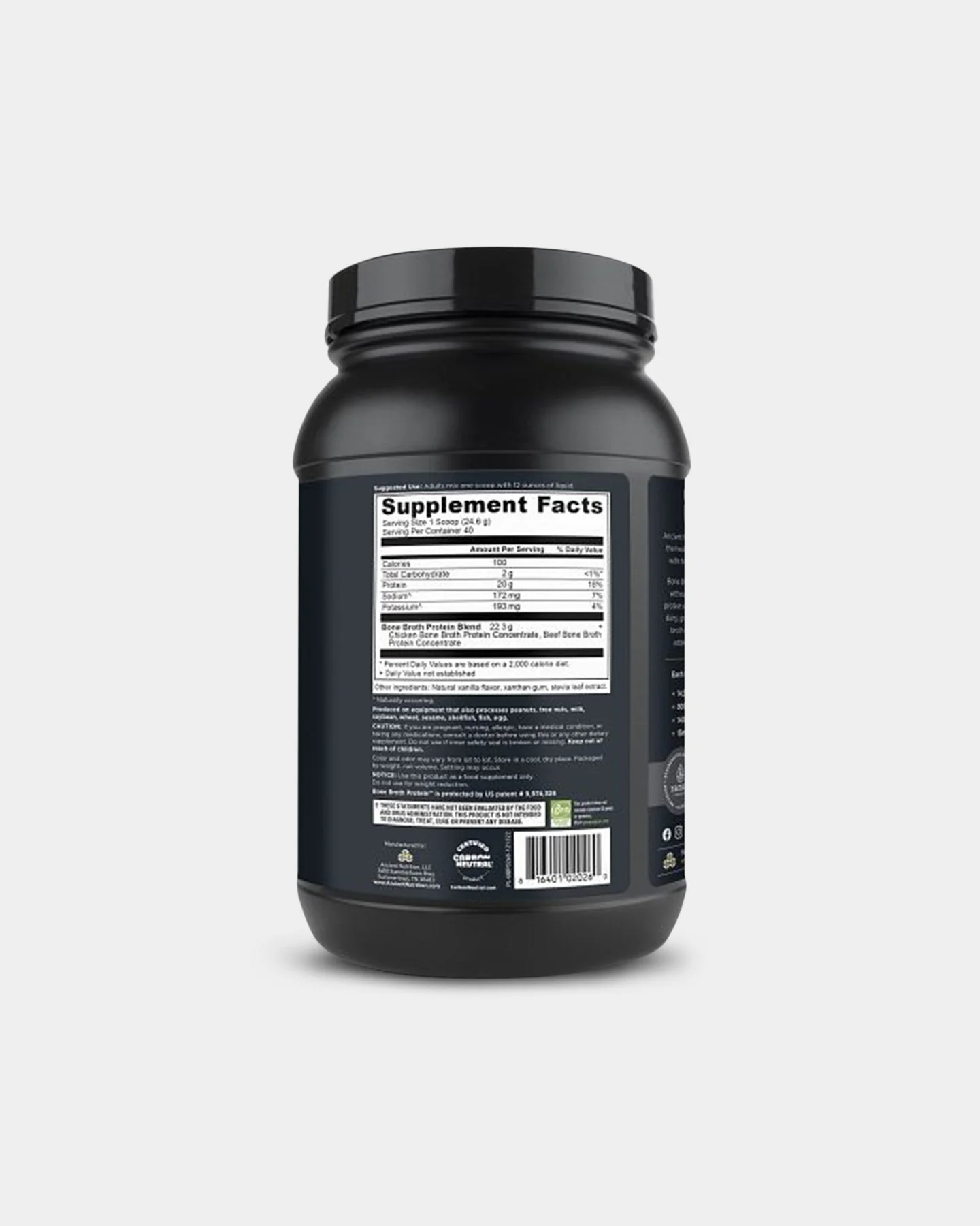 Ancient Nutrition Bone Broth Protein - 20g