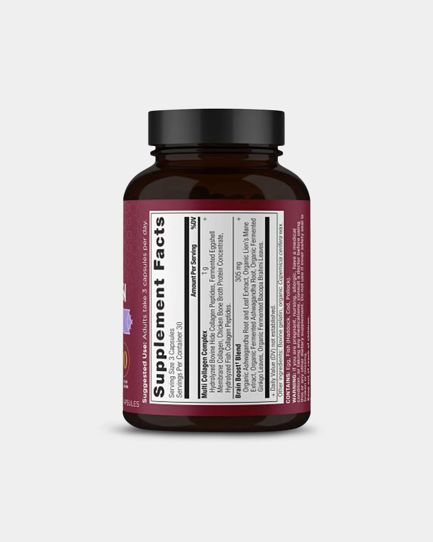 Ancient Nutrition Multi Collagen - Brain Boost