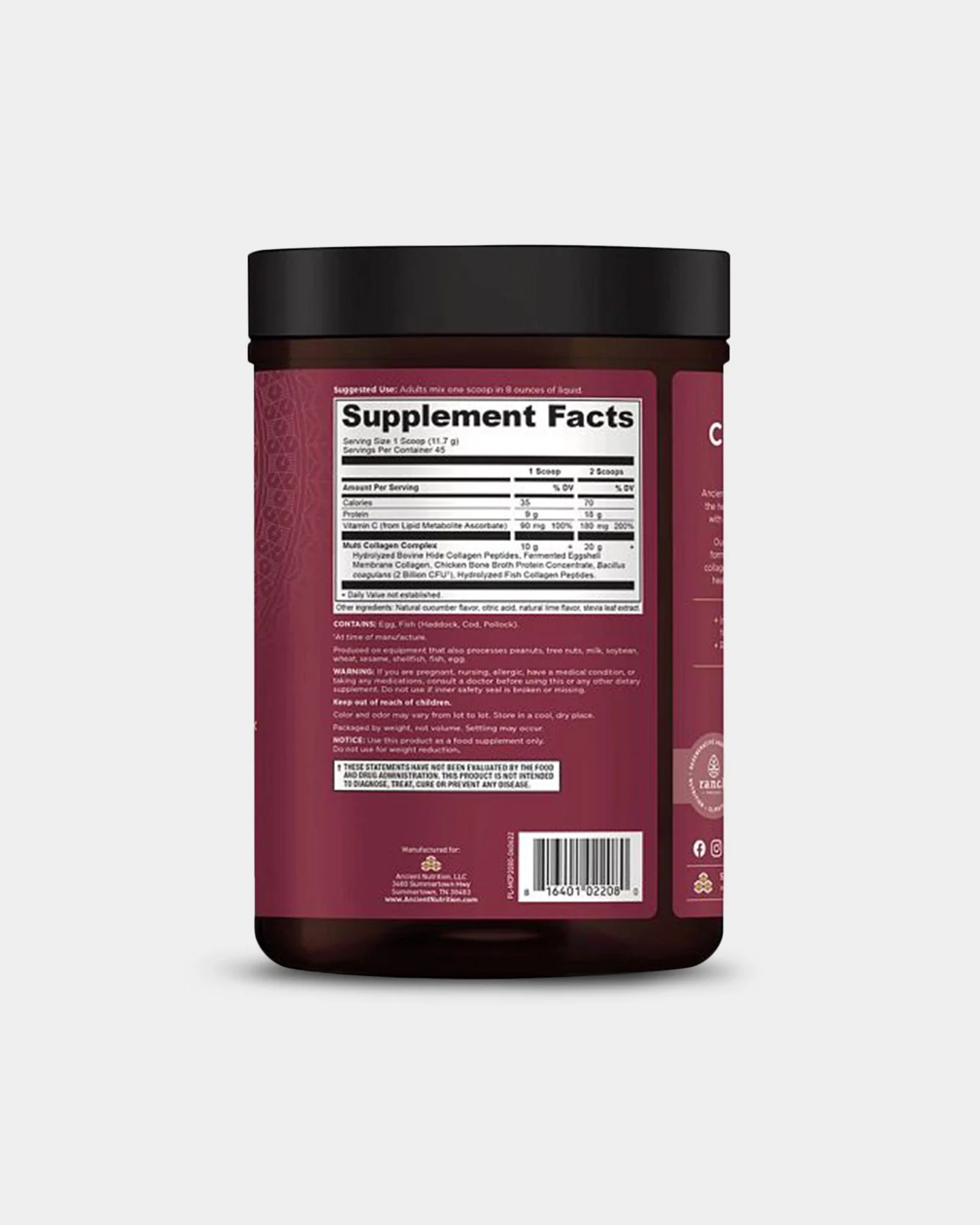 Ancient Nutrition Multi Collagen Protein - 20g